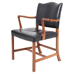 Mid-Century Armchair in Rosewood Designed by Ole Wanscher, Danish Design, 1950s