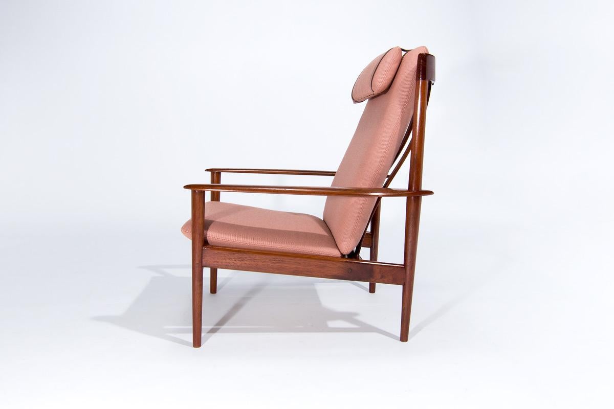 Mid Century Armchair in Teak by Grete Jalk for P. Jeppesens, Danish, 1950’s In Good Condition In London, GB