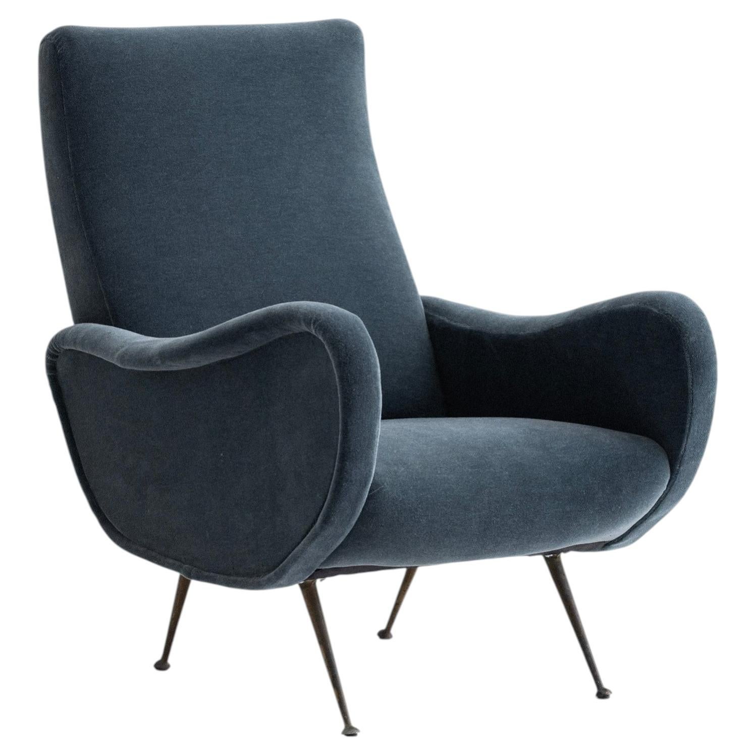 Sillón de mediados de siglo al estilo de Marco Zanuso