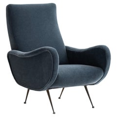 Sillón de mediados de siglo al estilo de Marco Zanuso