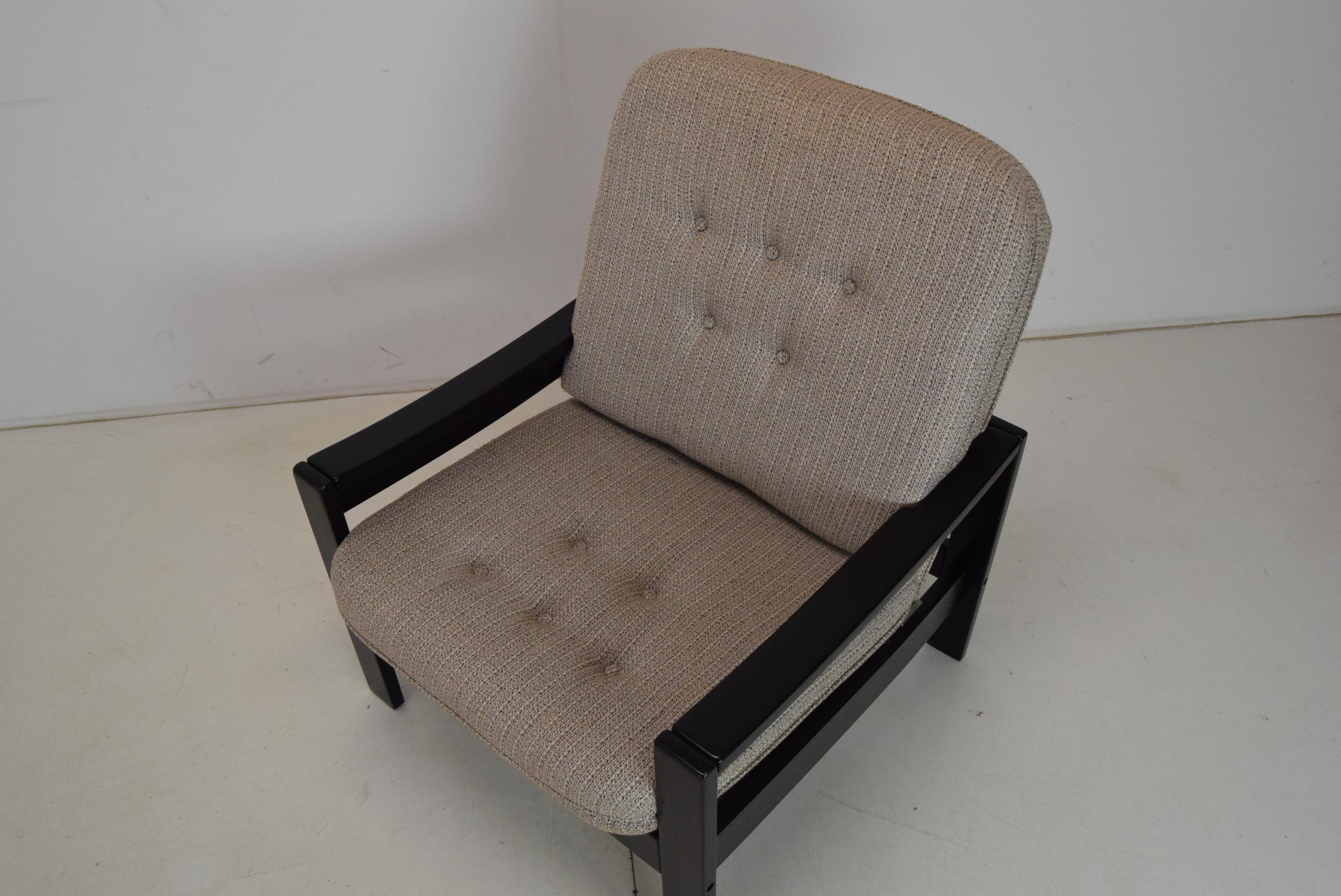 Mid-Century Modern  Midcentury Armchair/Leda Lux, 1980s For Sale
