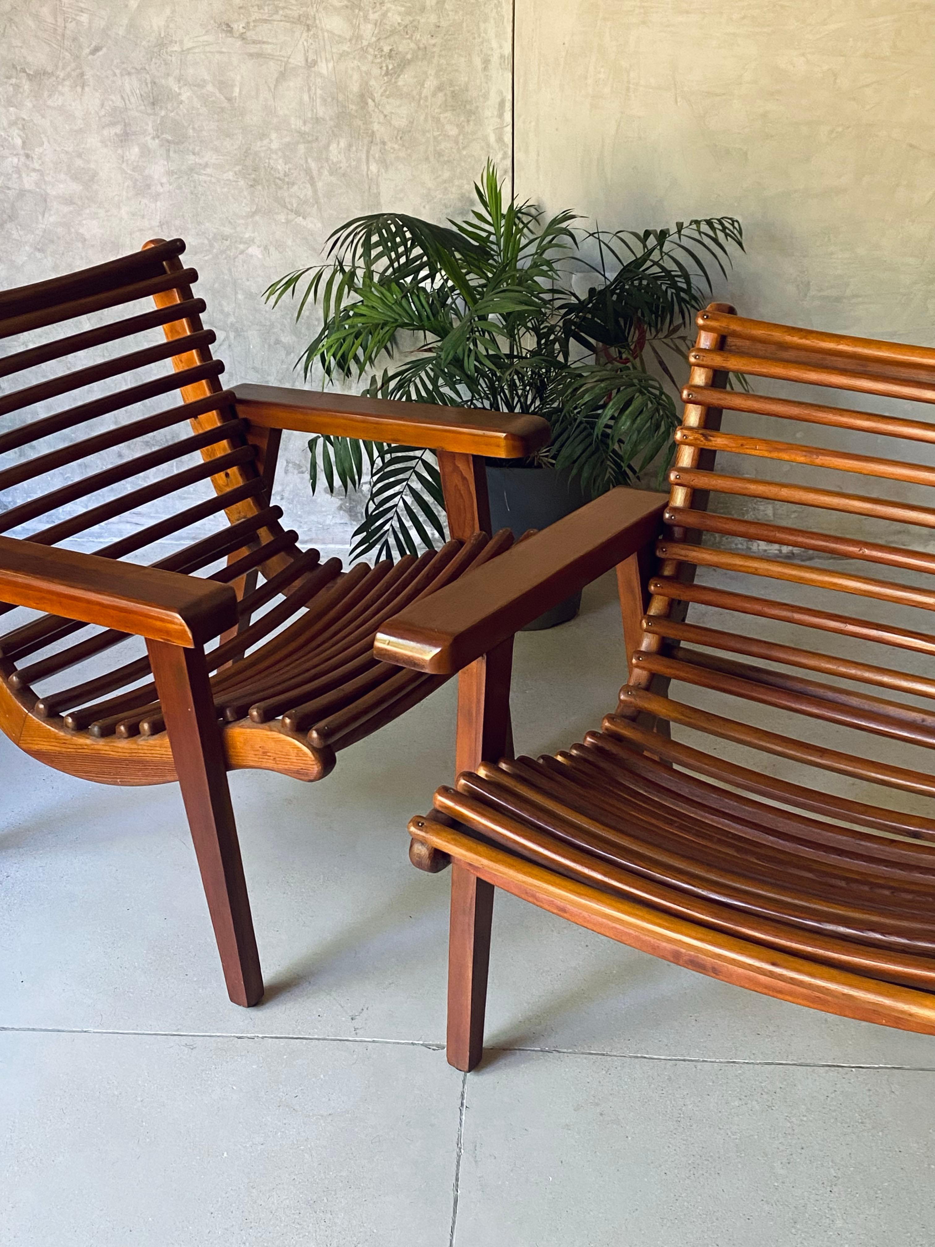 Mid Century Sessel Satz von 2 Pieces im Angebot 1