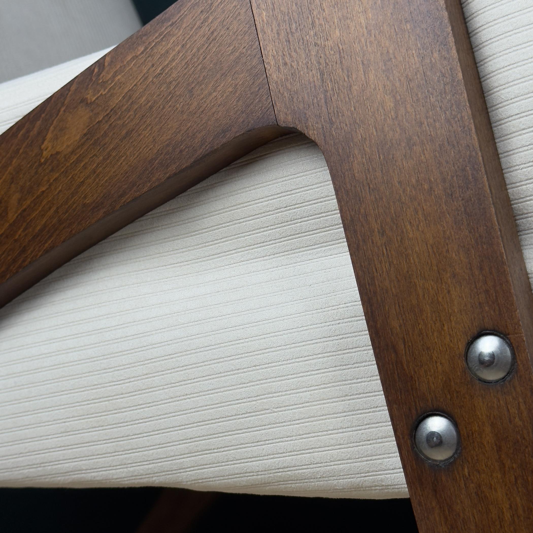 Mid-century armchair, Yugoslavia 1970s, Set of 2 in vendita 8