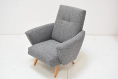 Mid-Century Armchair, Czechoslovakia, 1960's