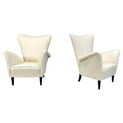 Fauteuils du milieu du siècle attribués à Gio Ponti, années 1950
