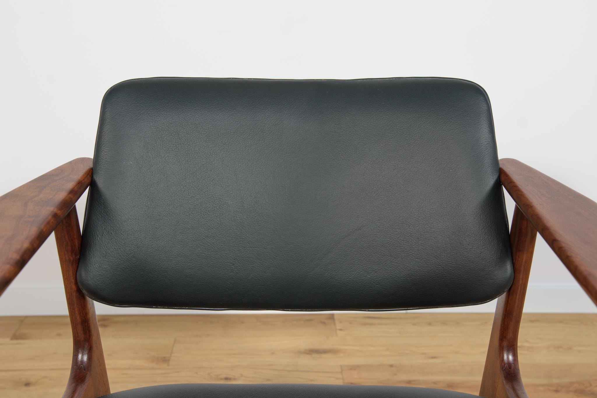 Mid Century Armchairs by Arne Vodder, 1960s, Set of 6 For Sale 5