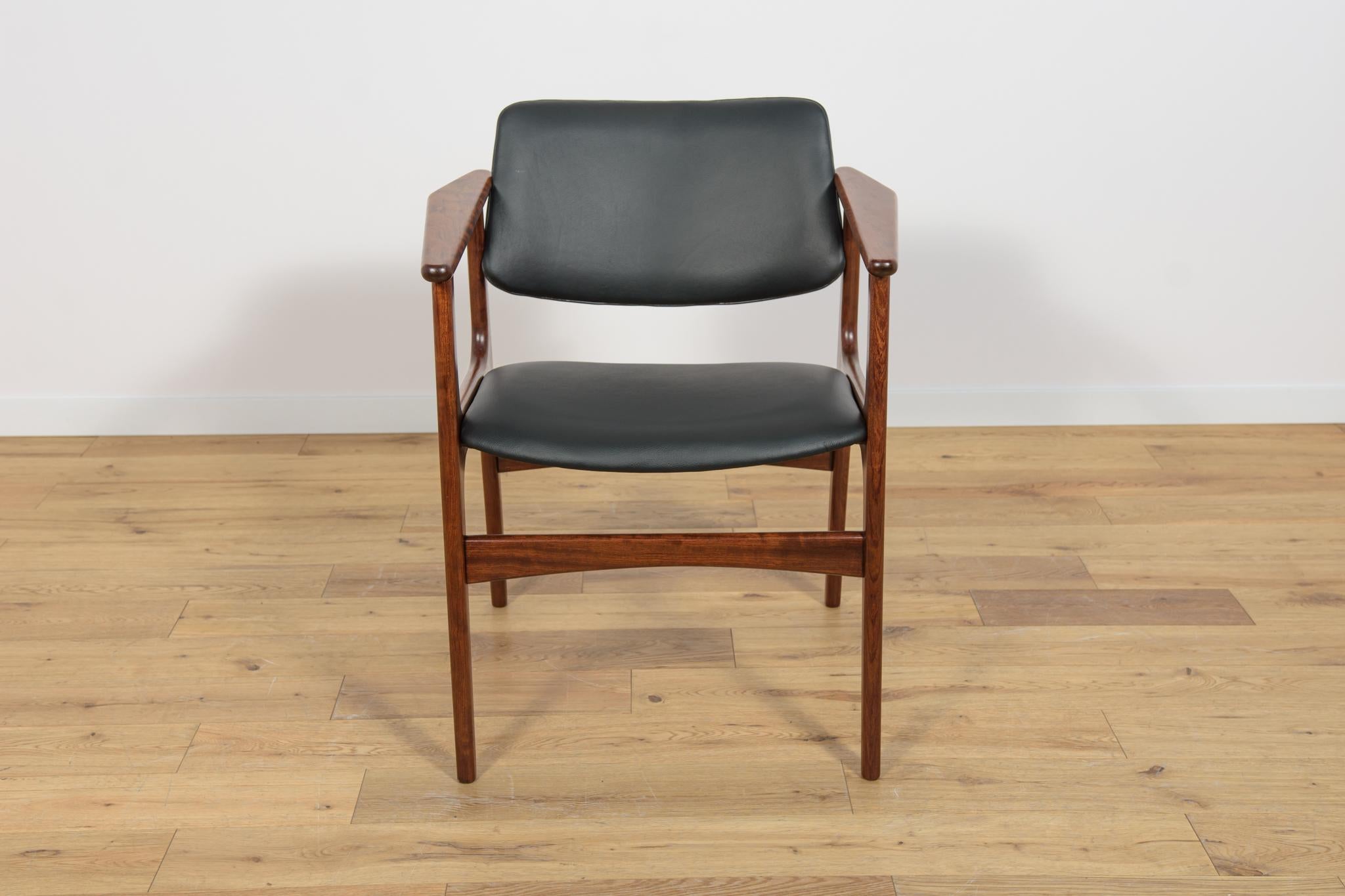 Mid Century Armchairs by Arne Vodder, 1960s, Set of 6 In Excellent Condition For Sale In GNIEZNO, 30