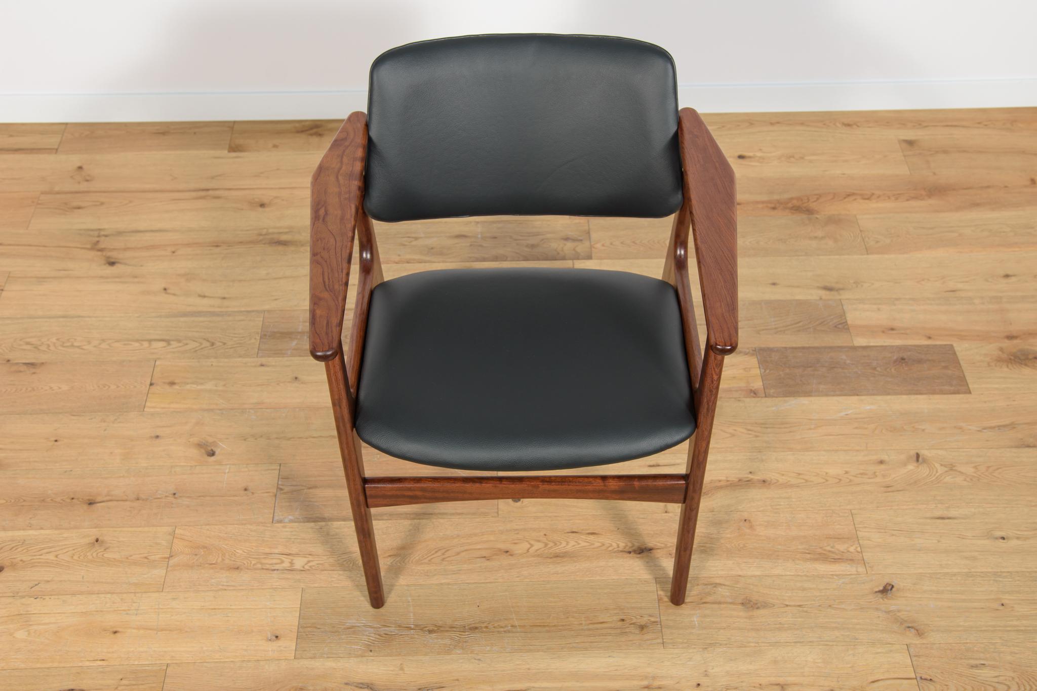 Mid-20th Century Mid Century Armchairs by Arne Vodder, 1960s, Set of 6 For Sale