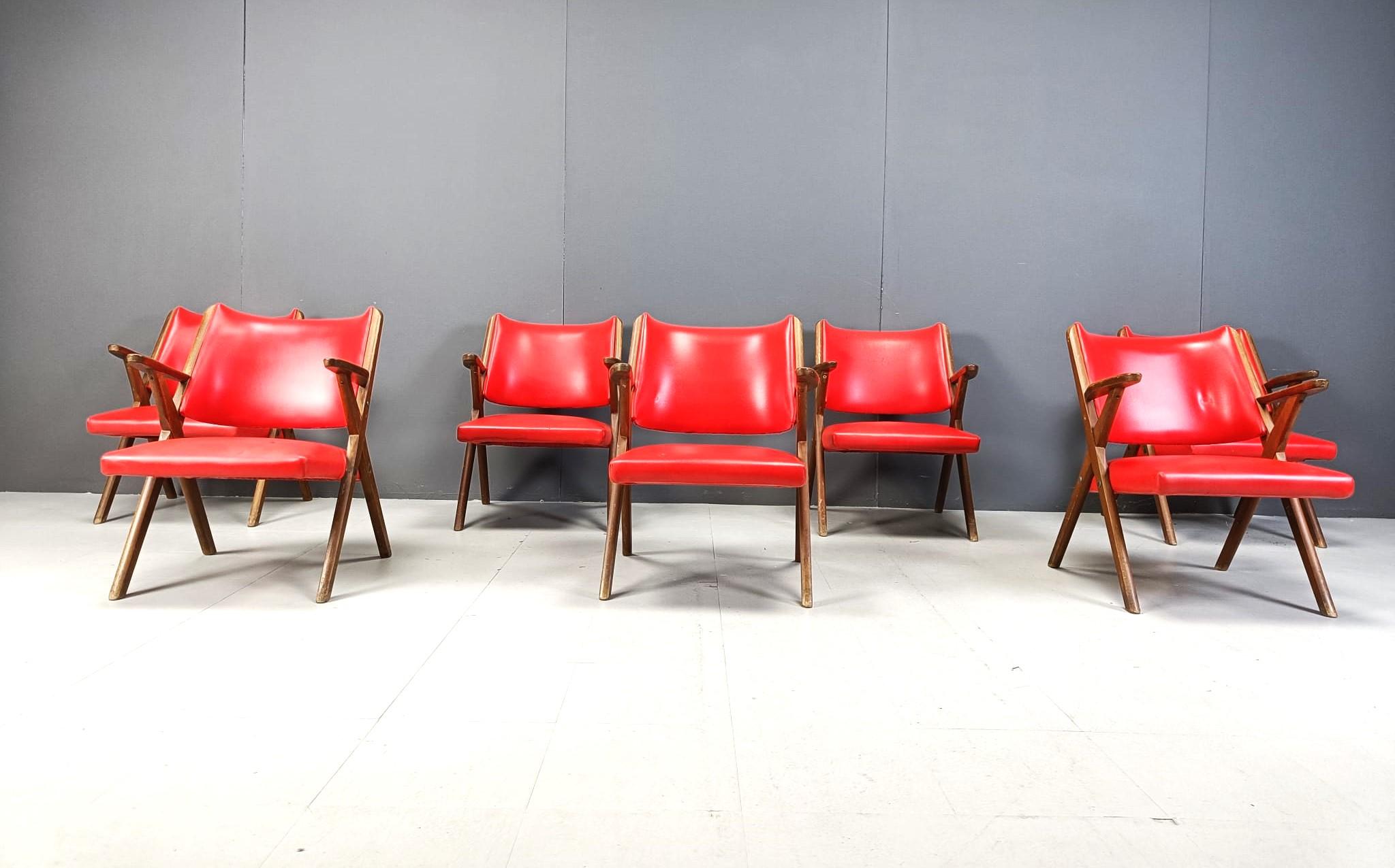 Mid century armchairs by Dal Vera, 1960s - set of 2 For Sale 3