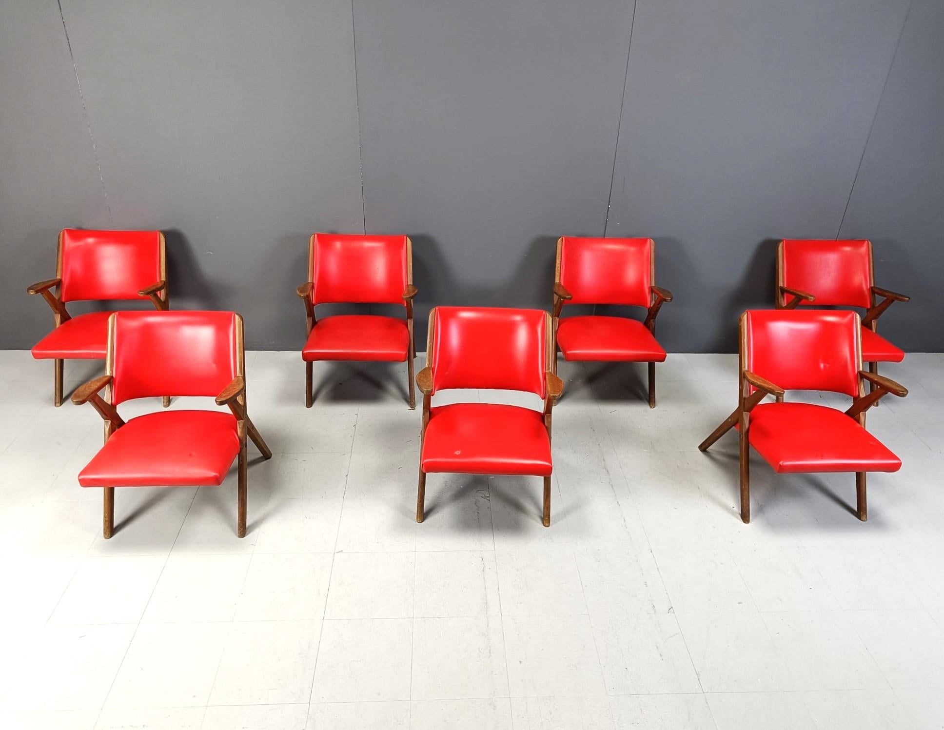 Mid-20th Century Mid century armchairs by Dal Vera, 1960s - set of 2 For Sale