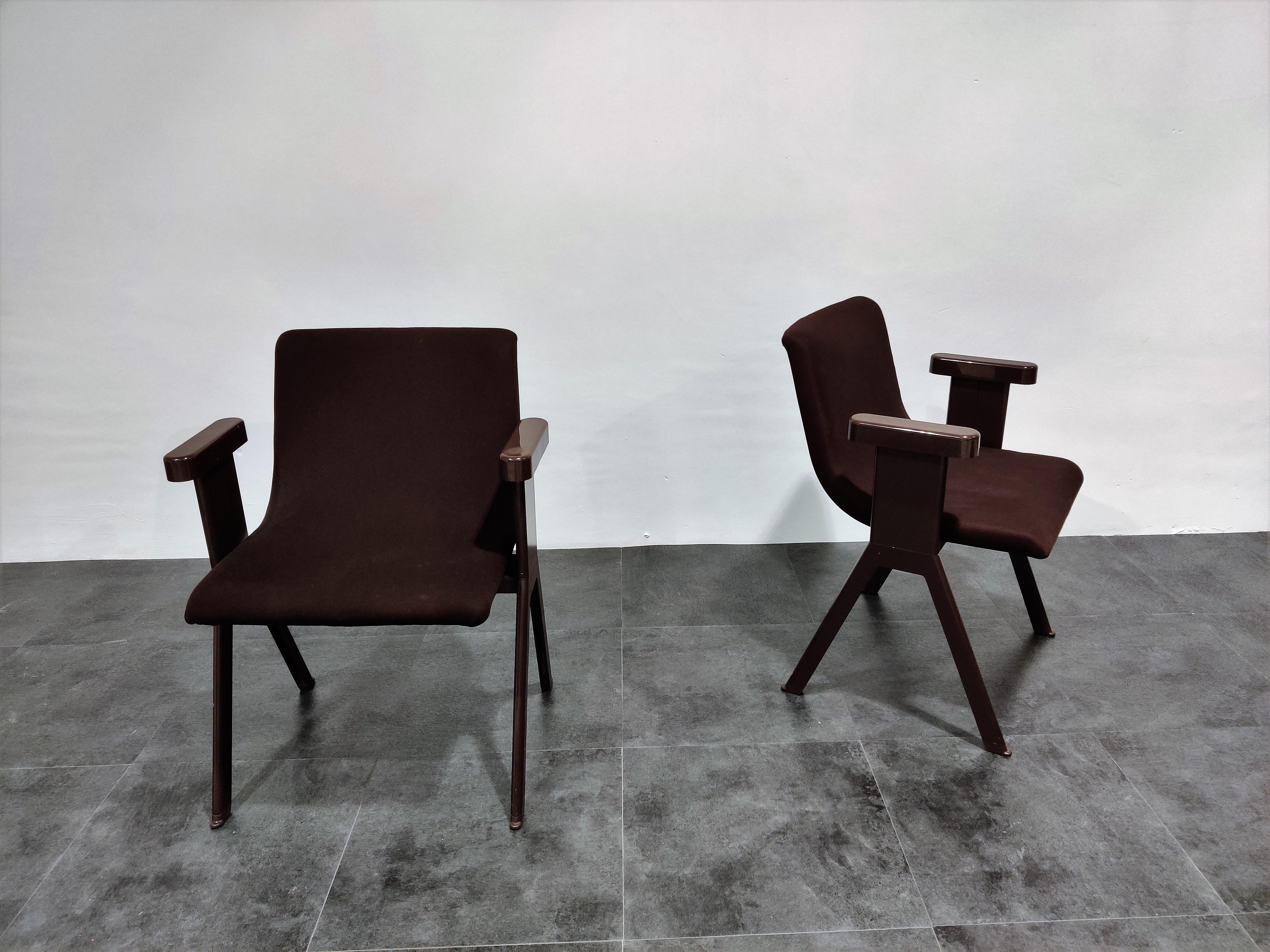 Midcentury Armchairs by Ettore Sottsass for Olivetti, 1970s For Sale 4