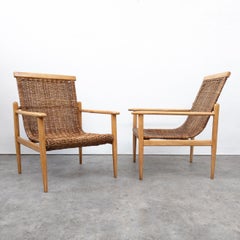 Mid Century armchairs by Jan Kalous for ÚLUV, Czechoslovakia 1960