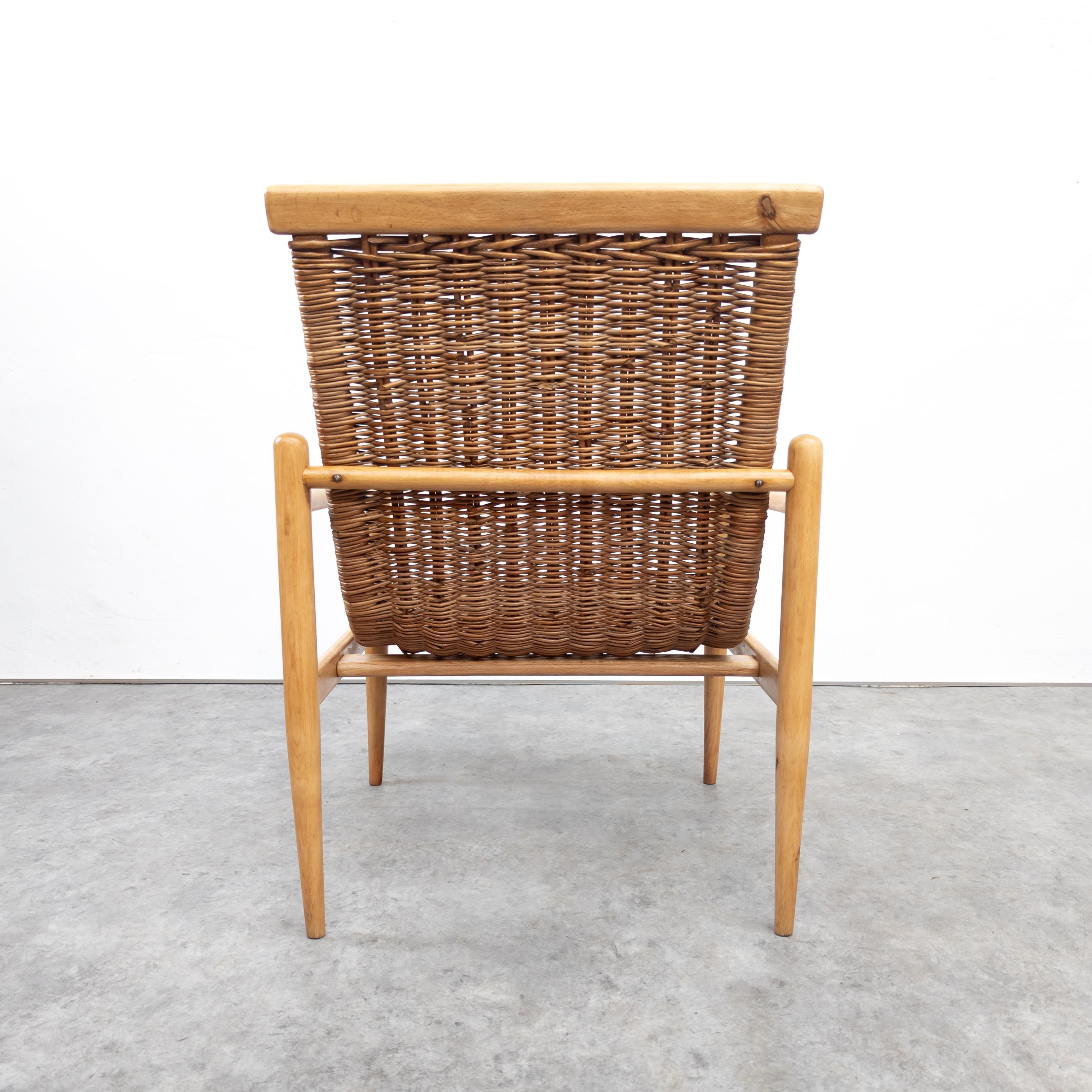 Mid Century armchairs by Jan Kalous for ÚLUV, Czechoslovakia 1960 For Sale 2