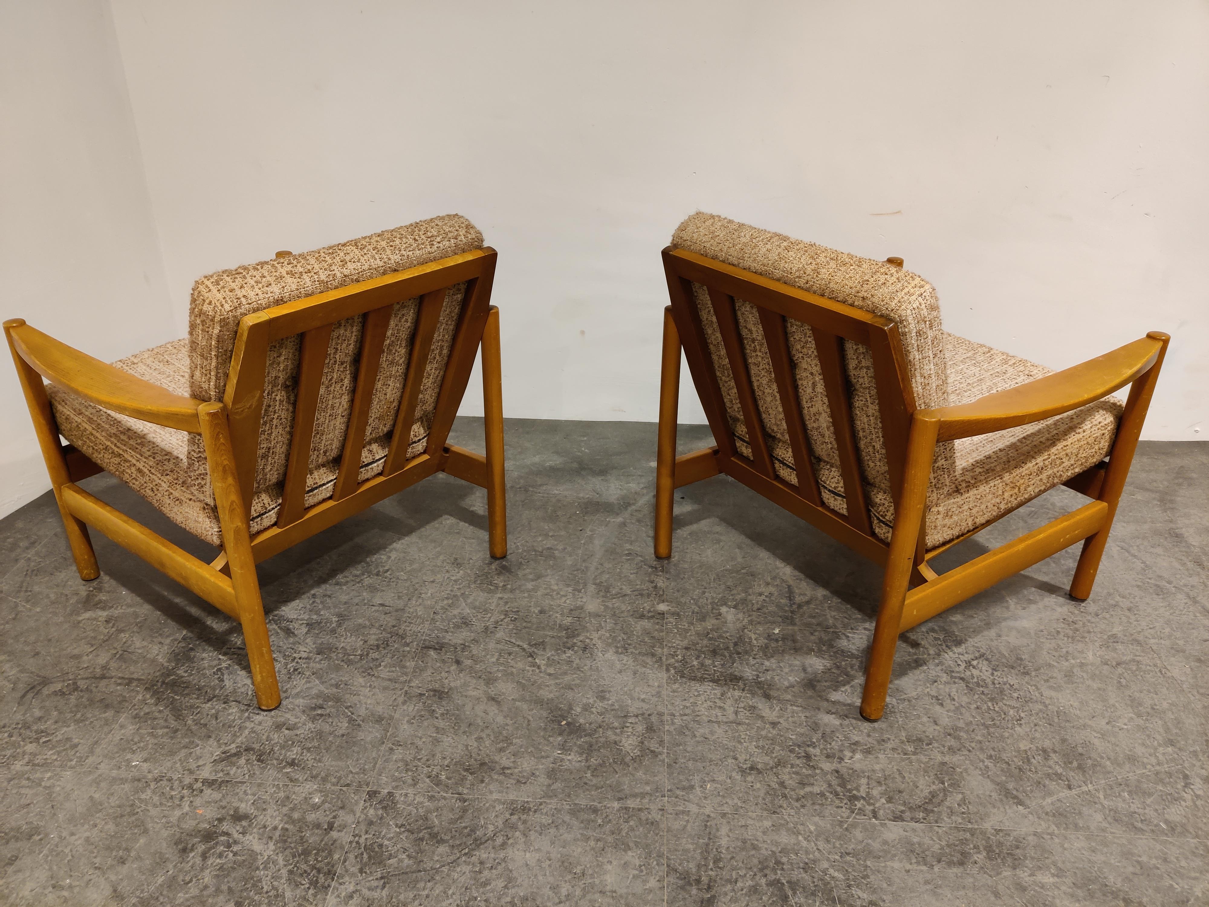 Mid Century Armchairs by Knoll Antimott, 1960s In Good Condition In HEVERLEE, BE
