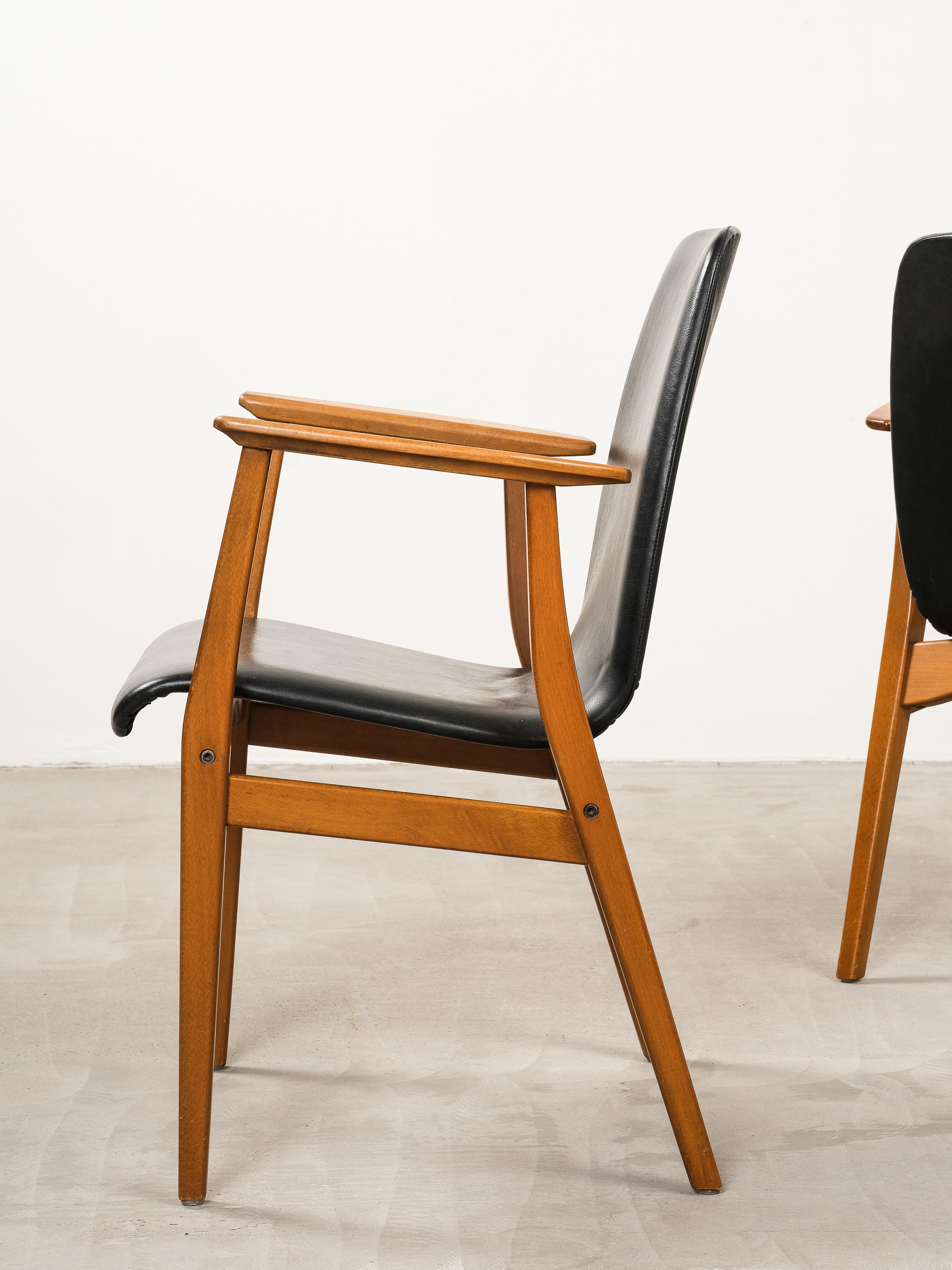 Fauteuils du milieu du siècle par Svegards, Markaryd, Suède en vente 5