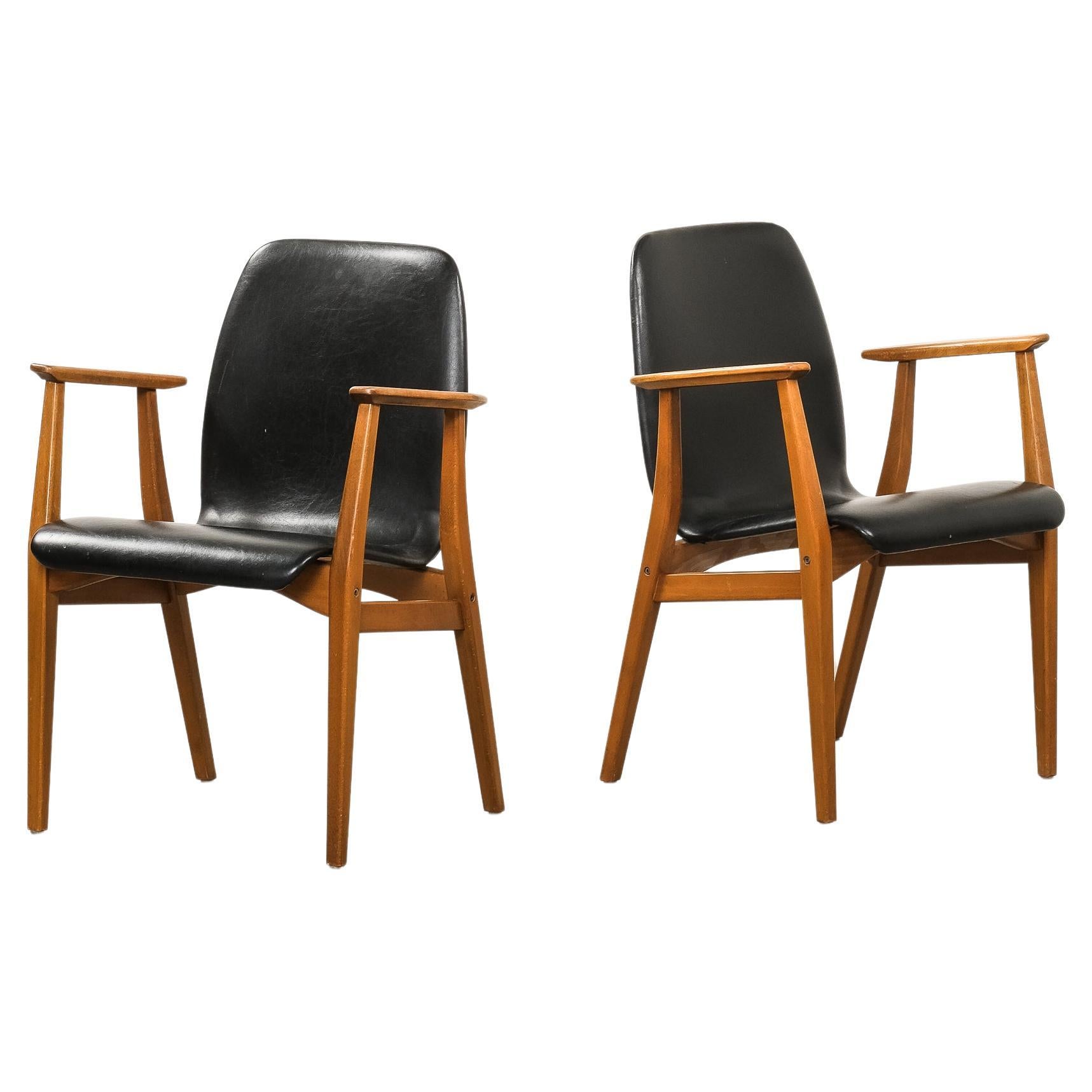 Mid-Century Armchairs by Svegards, Markaryd, Sweden