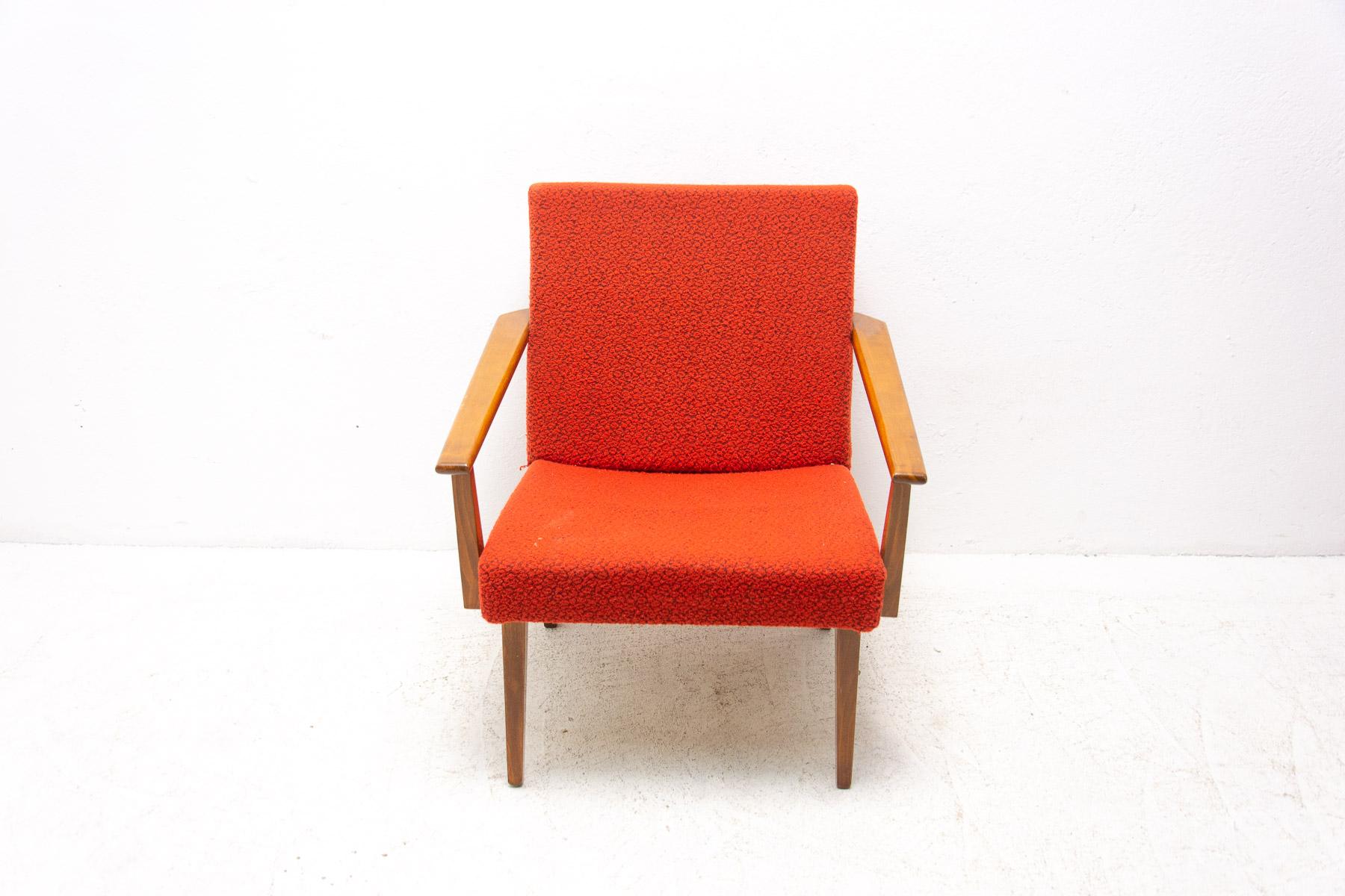 Mid Century Armchairs by Tatra Nábytok, 1960's, Czechoslovakia For Sale 6