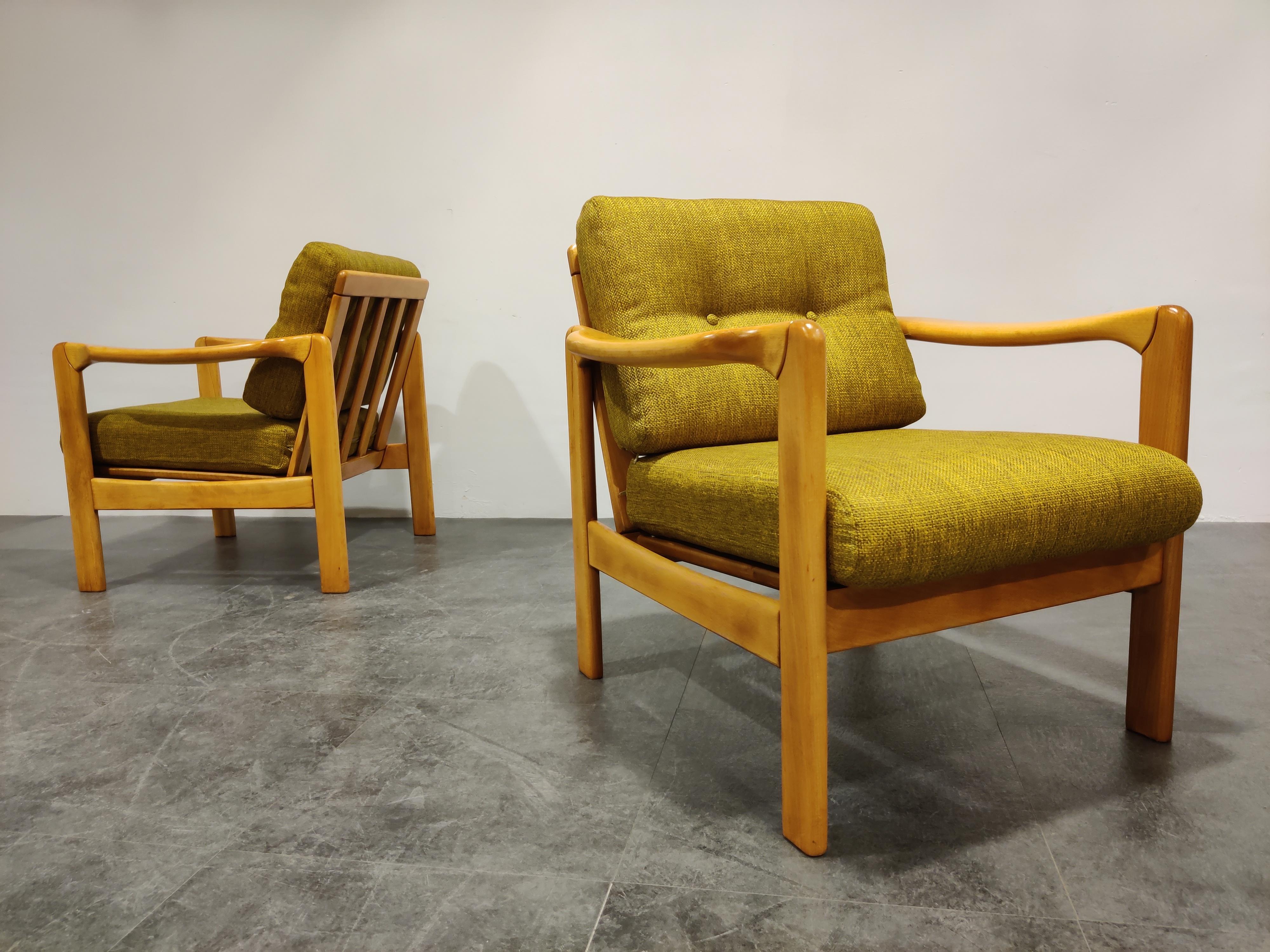 Mid-20th Century Midcentury Armchairs by Walter Knoll, 1960s For Sale