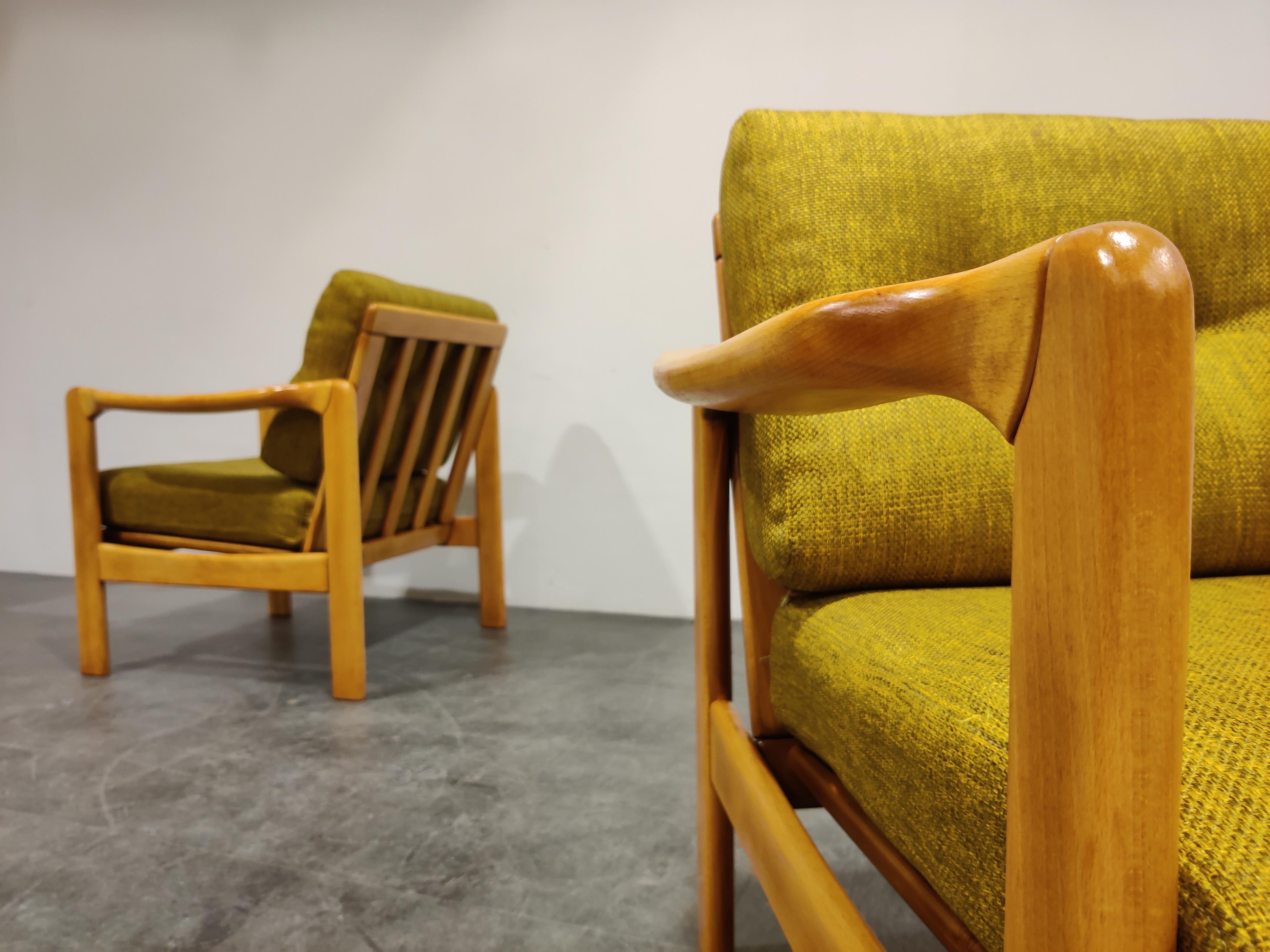 Midcentury Armchairs by Walter Knoll, 1960s For Sale 1