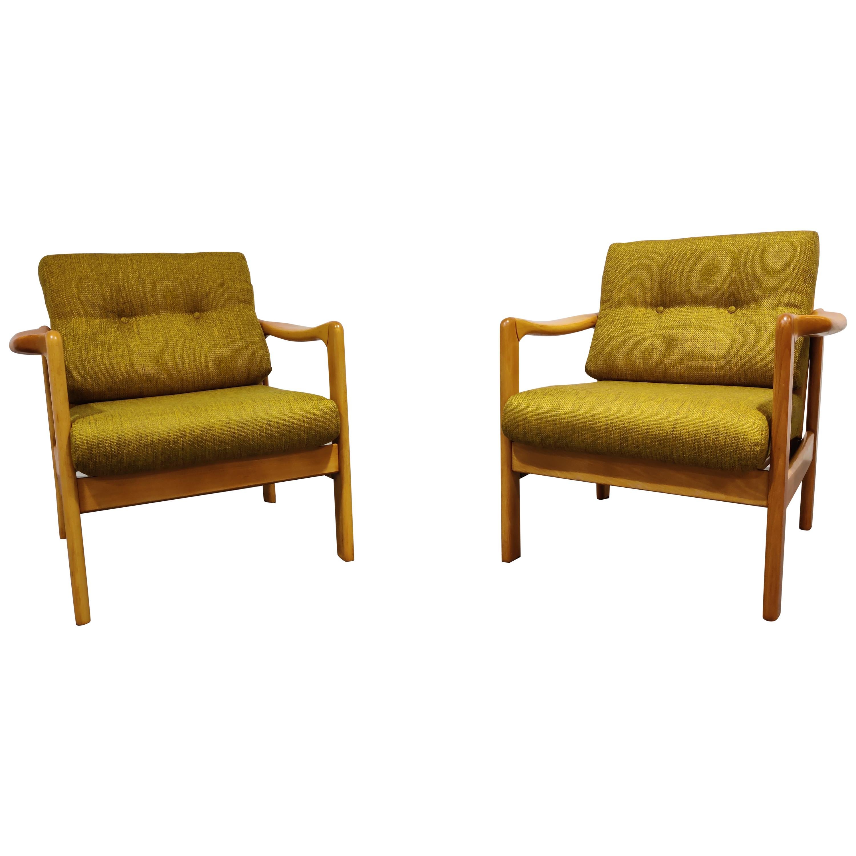 Midcentury Armchairs by Walter Knoll, 1960s