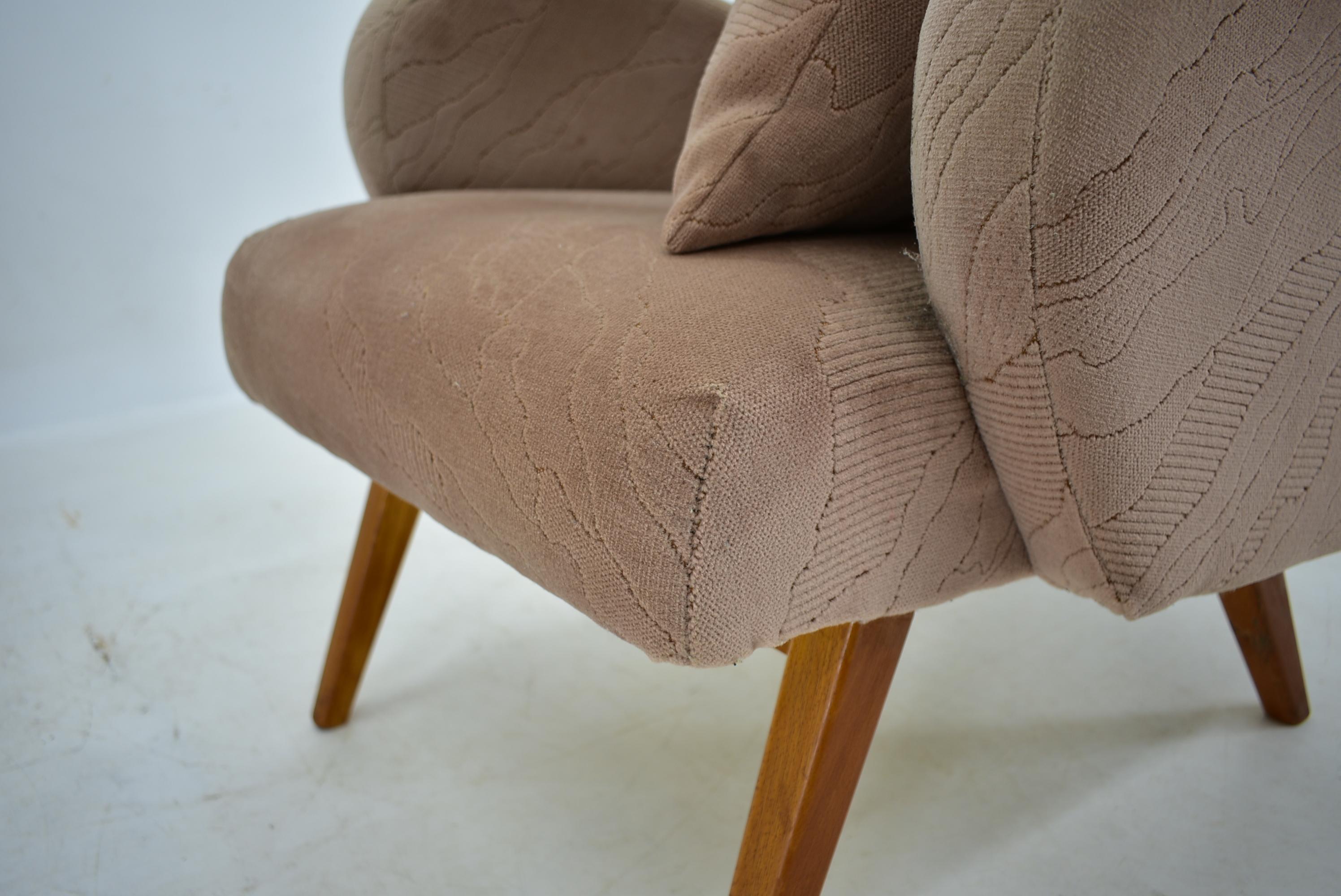 Czech Mid-Century Armchairs for UP Závody, 1950's For Sale