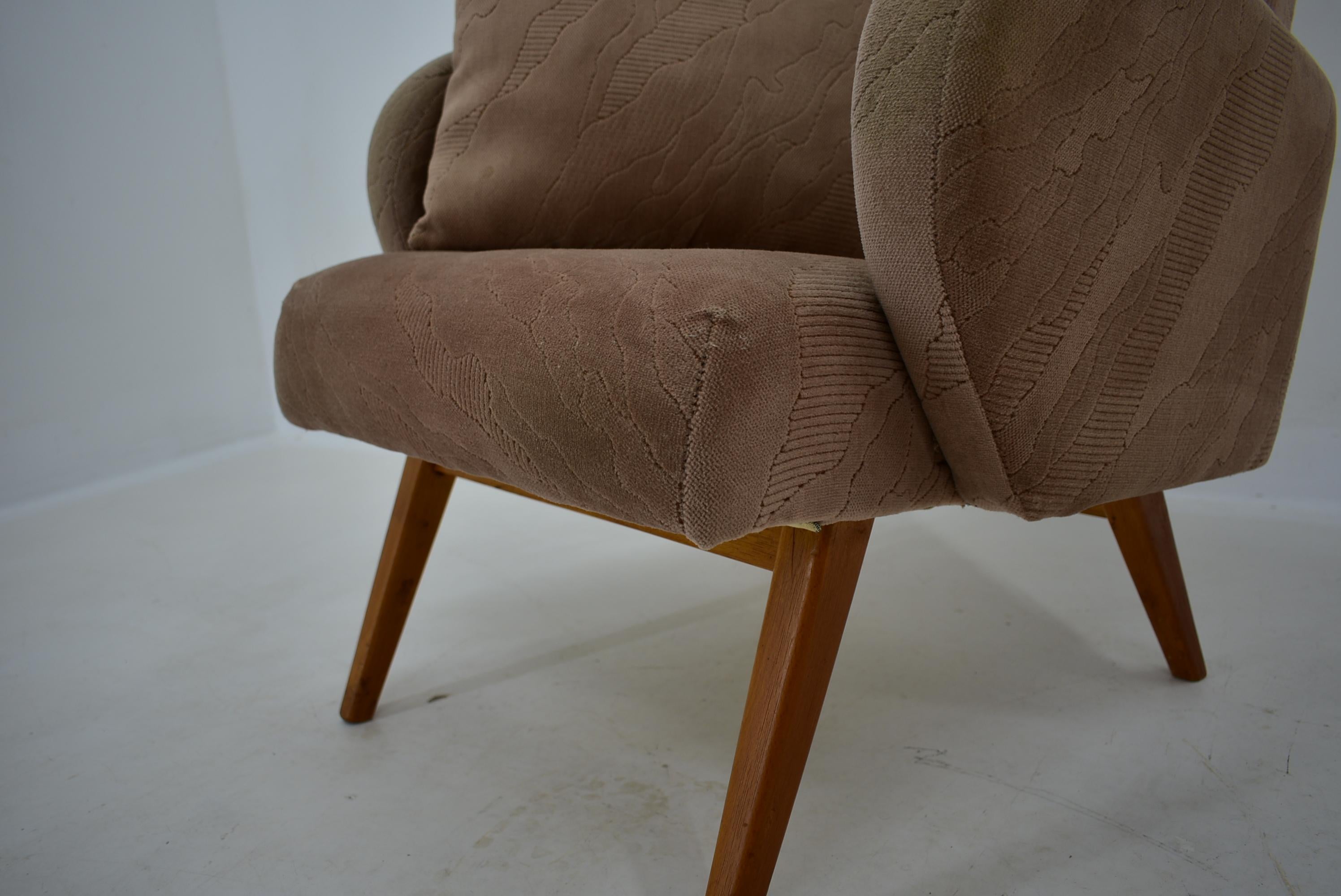 Mid-Century Armchairs for UP Závody, 1950's For Sale 2