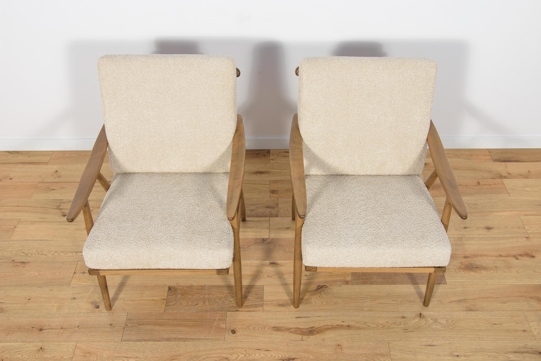 Mid-Century Sessel von Ton, 1960er Jahre, 2er Set (Moderne der Mitte des Jahrhunderts) im Angebot