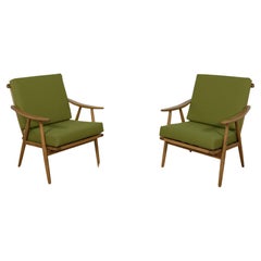 Retro Mid-Century Armchairs from Ton, 1960s, Set of 2