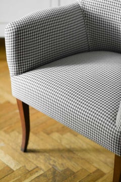 Midcentury Armchairs Reupholstered in Dedar Fabric 'Set of 2'