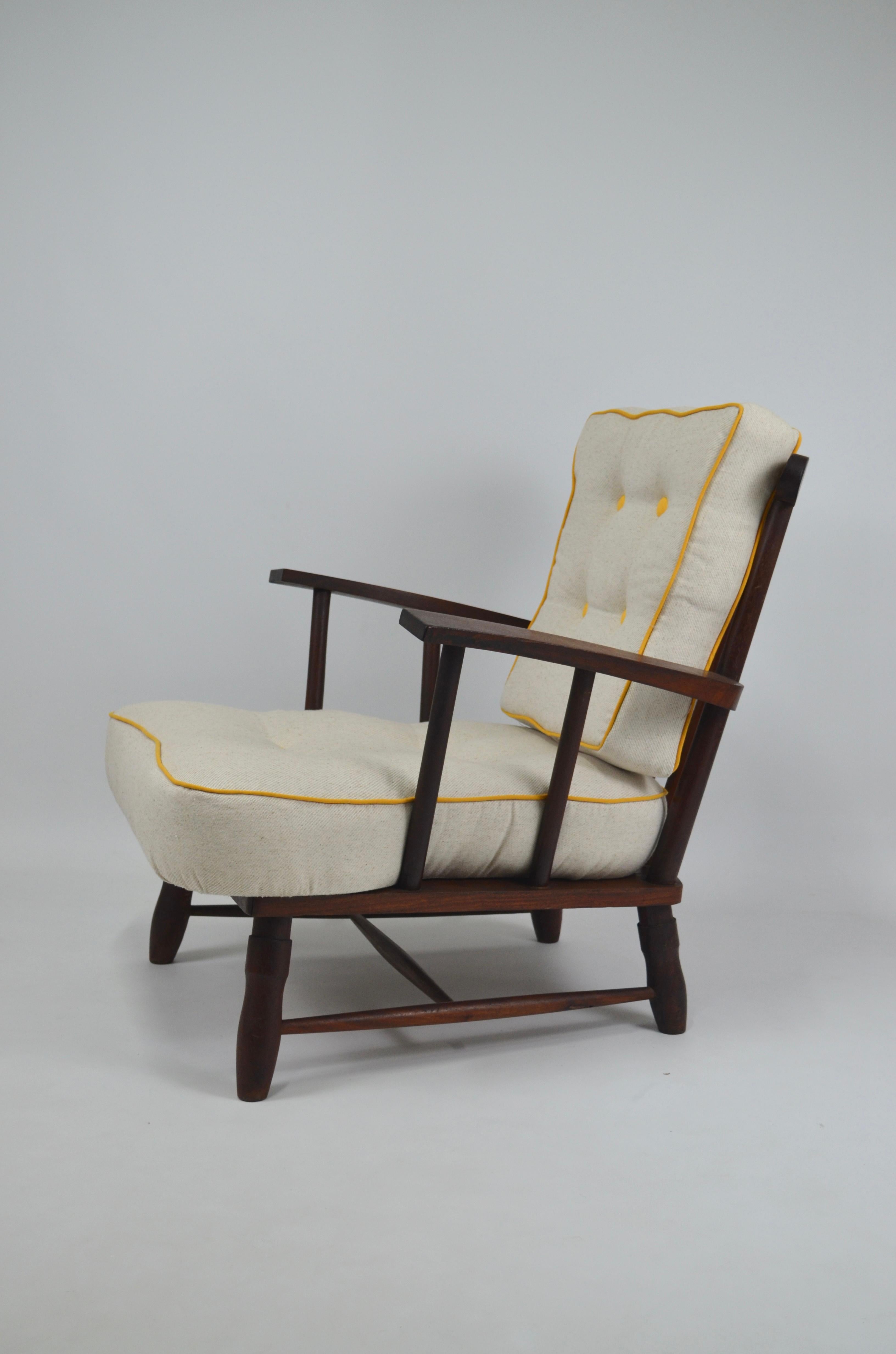 Mid century armchairs, set of 2, 1950's For Sale 3