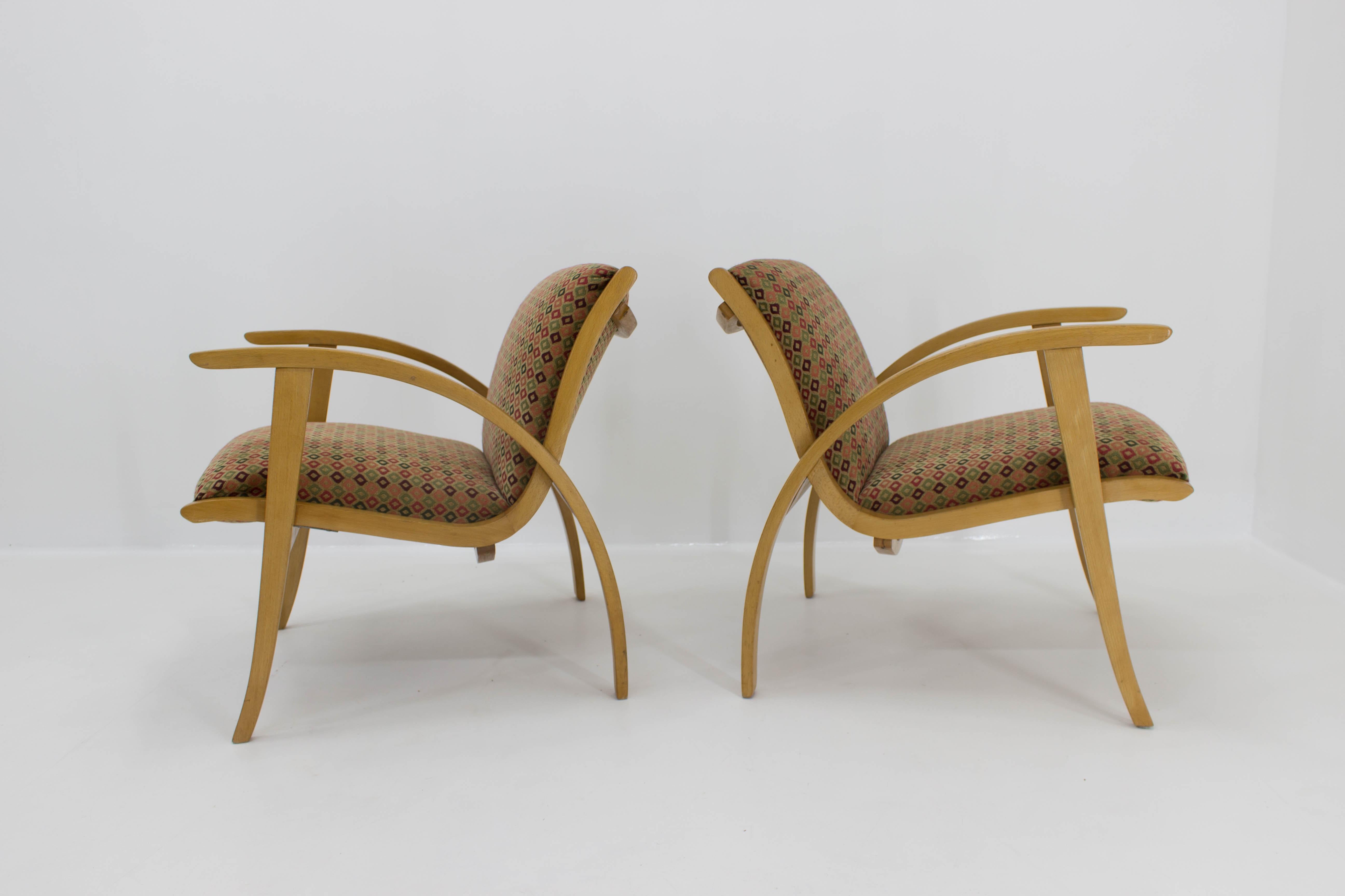 German Midcentury Armchairs, 1960s For Sale