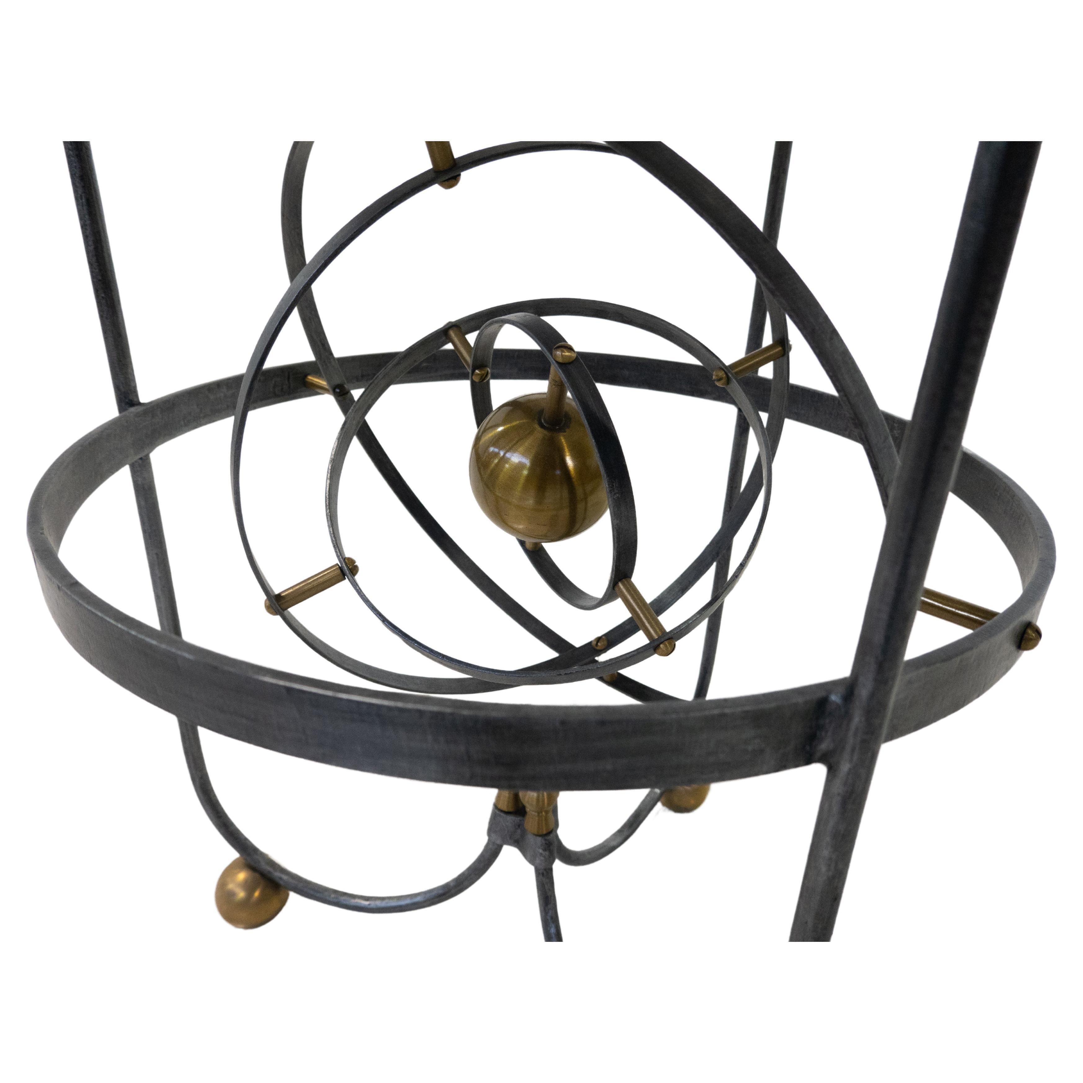 Mid-Century Armillary Side Table For Sale 6