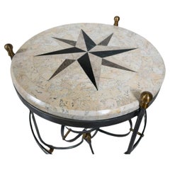 Mid-Century Armillary Side Table