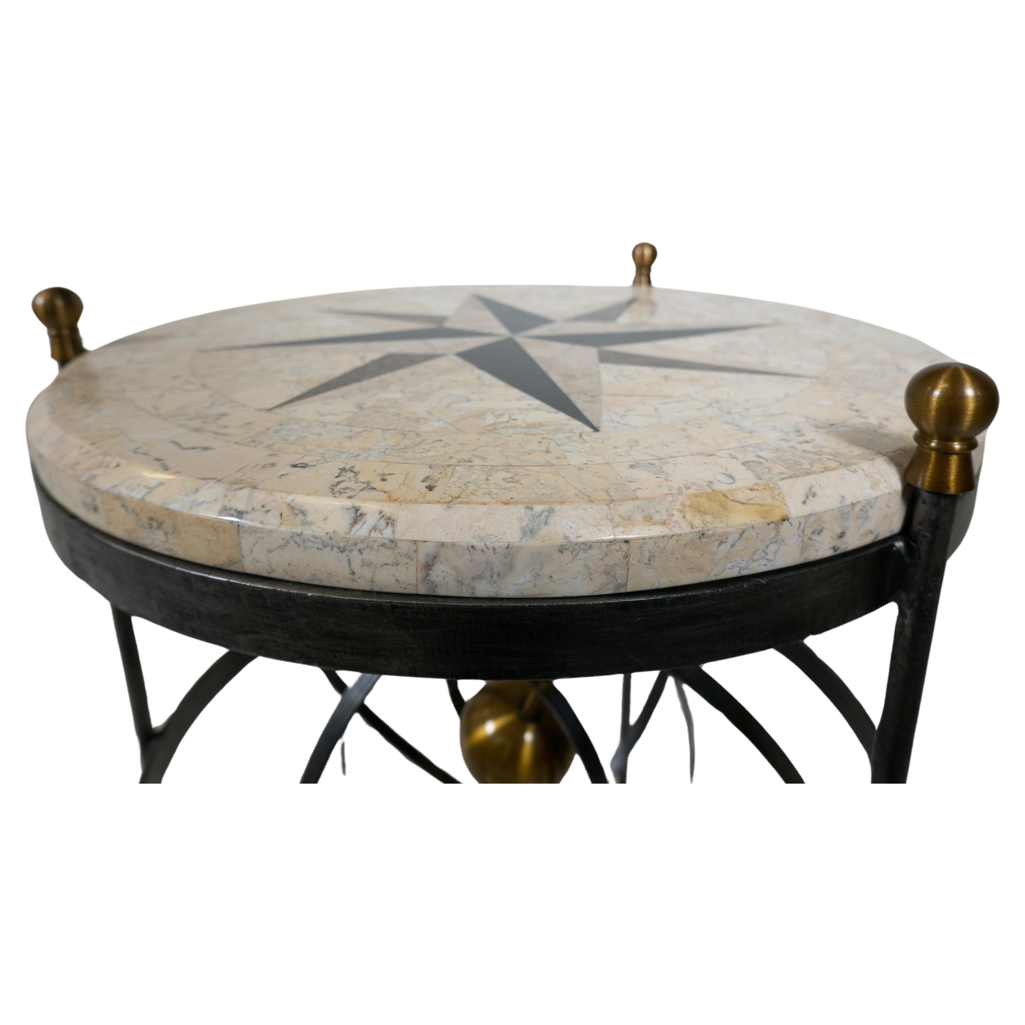 Mid-Century Armillary Side Table For Sale 2
