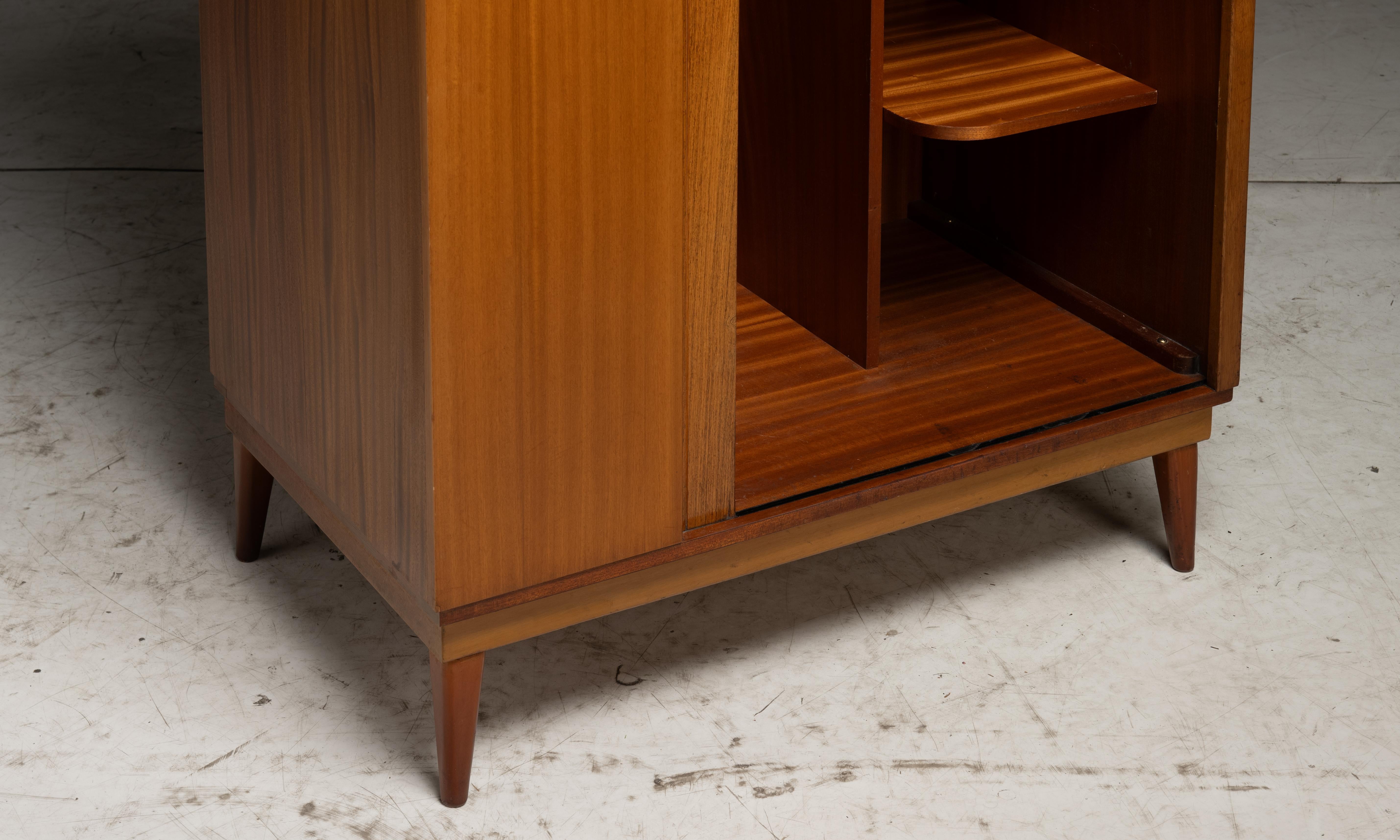 Teak Mid Century Armoire, England circa 1960 For Sale