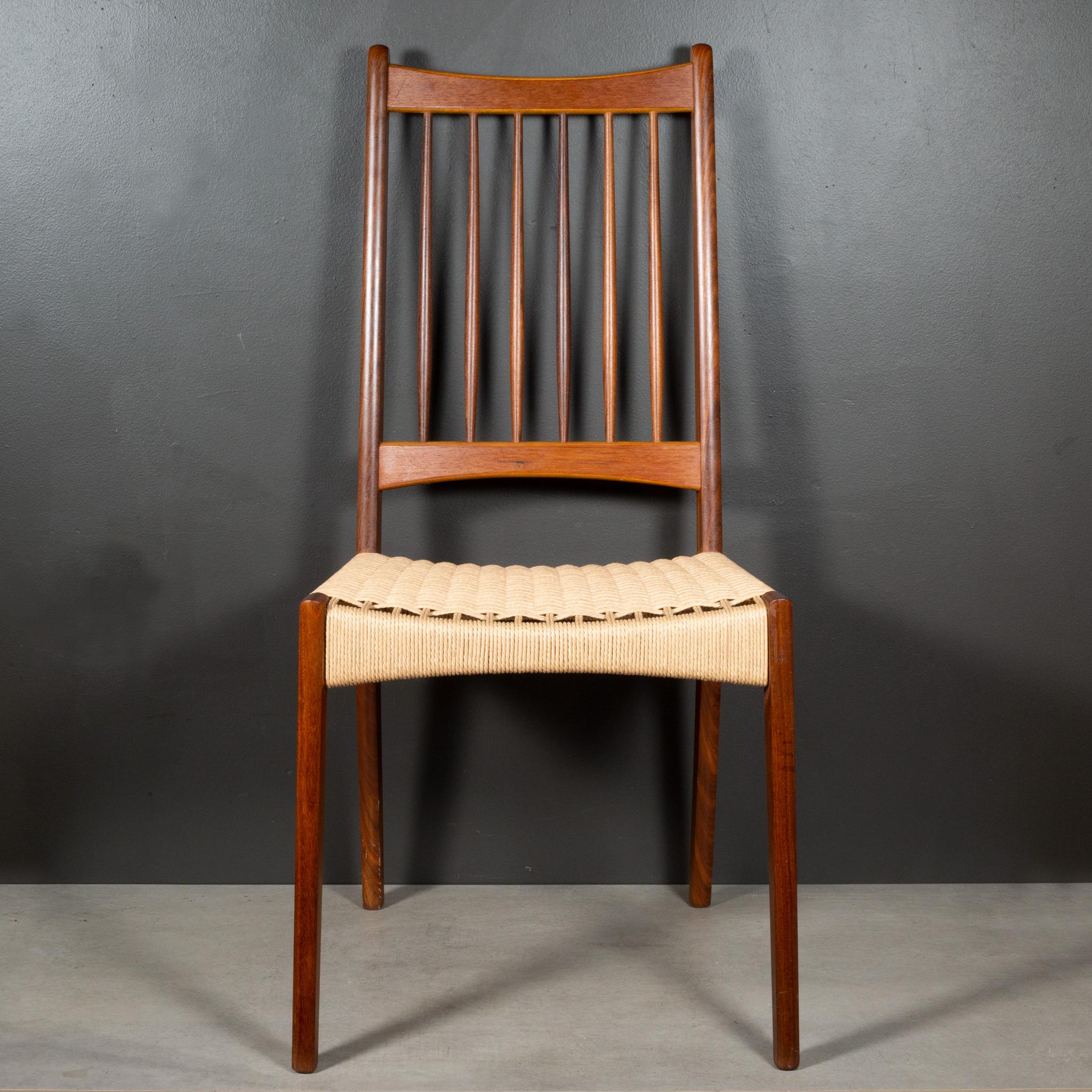 Mid-century Arne Hovmand-Olsen for Mogens Kold Møbelfabrik Danish Dining Chairs  For Sale 13