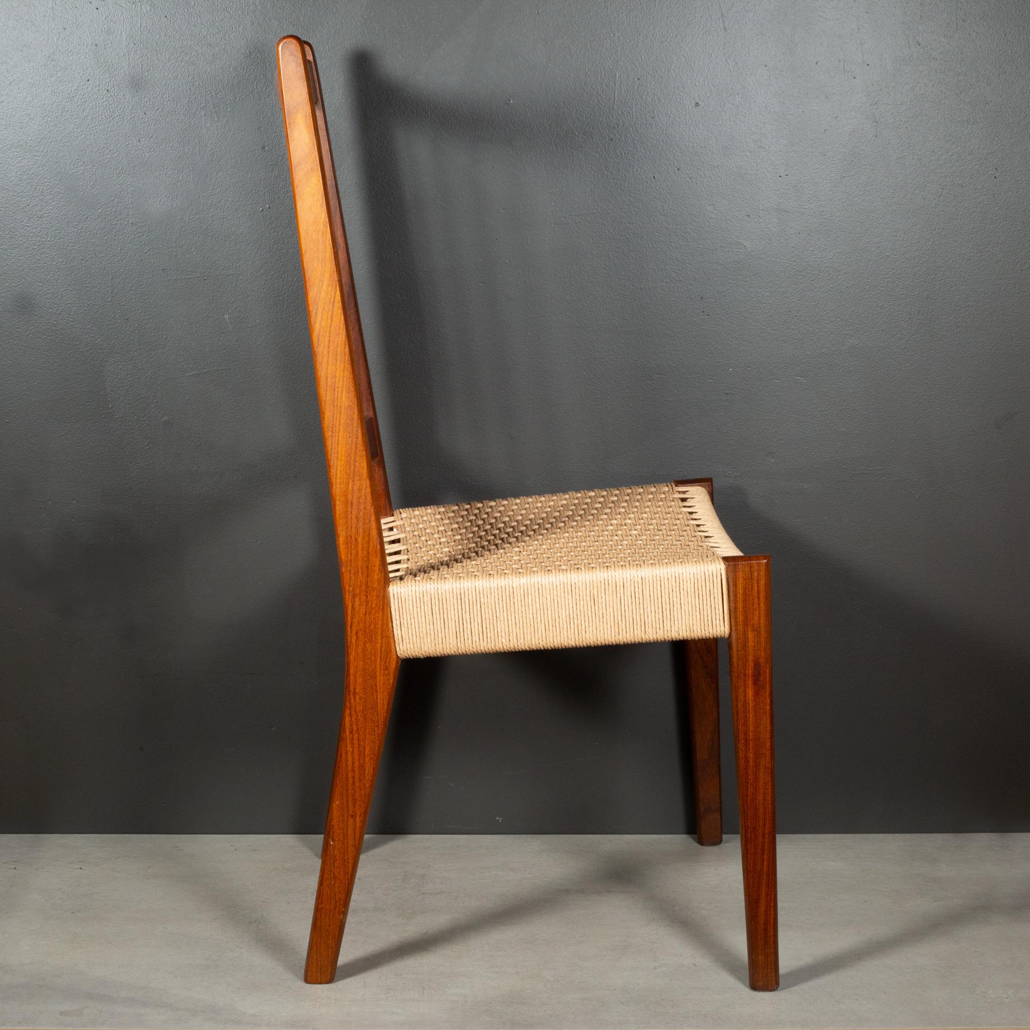 20th Century Mid-century Arne Hovmand-Olsen for Mogens Kold Møbelfabrik Danish Dining Chairs  For Sale