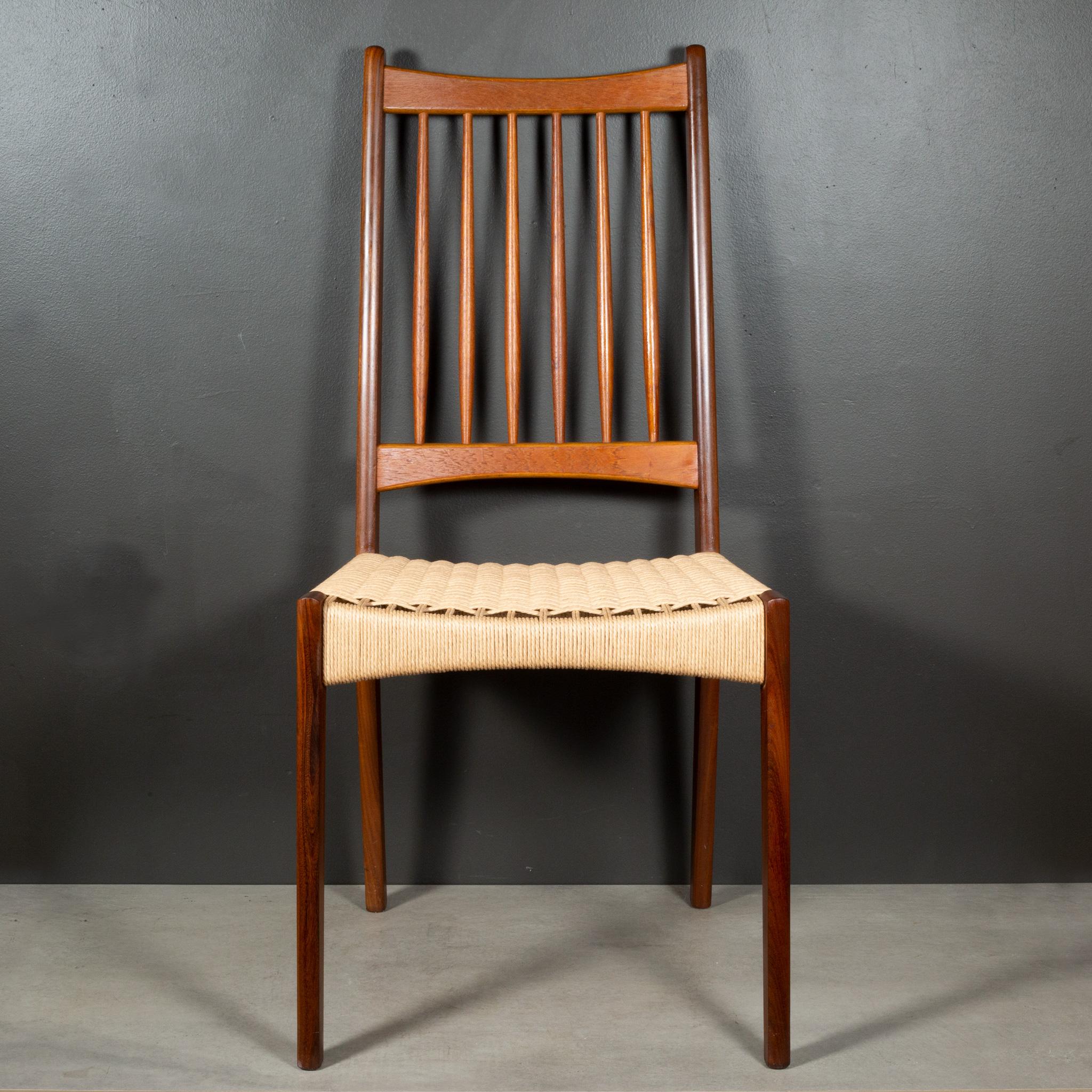 Teak Mid-century Arne Hovmand-Olsen for Mogens Kold Møbelfabrik Danish Dining Chairs  For Sale