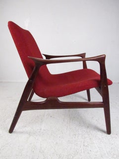 Midcentury Arne Hovmand-Olsen Model 240 Lounge Chair