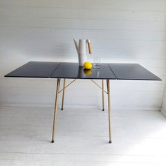 Mid Century Arne Jacobsen 3601 Drop Leaf Table For Fritz Hansen Danish, 1950s