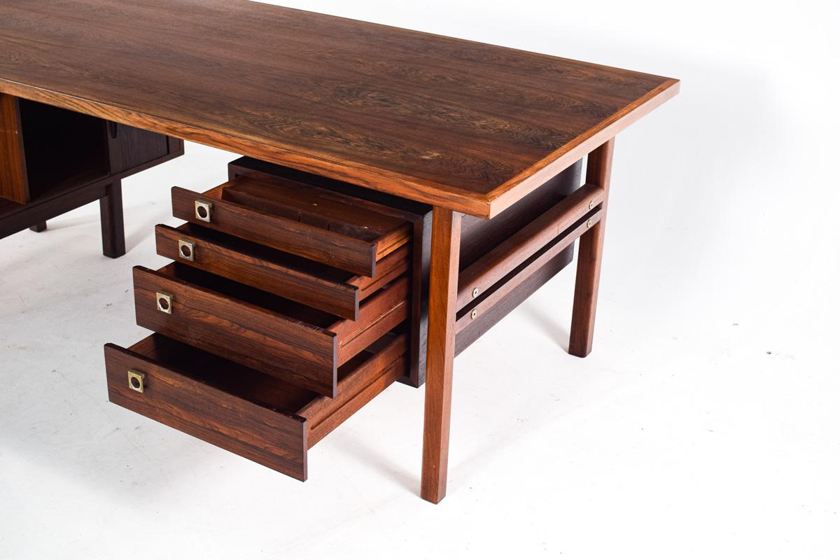 Mid-20th Century Mid Century Arne Vodder L-Shaped Rosewood Desk for Sibast, 1960 For Sale