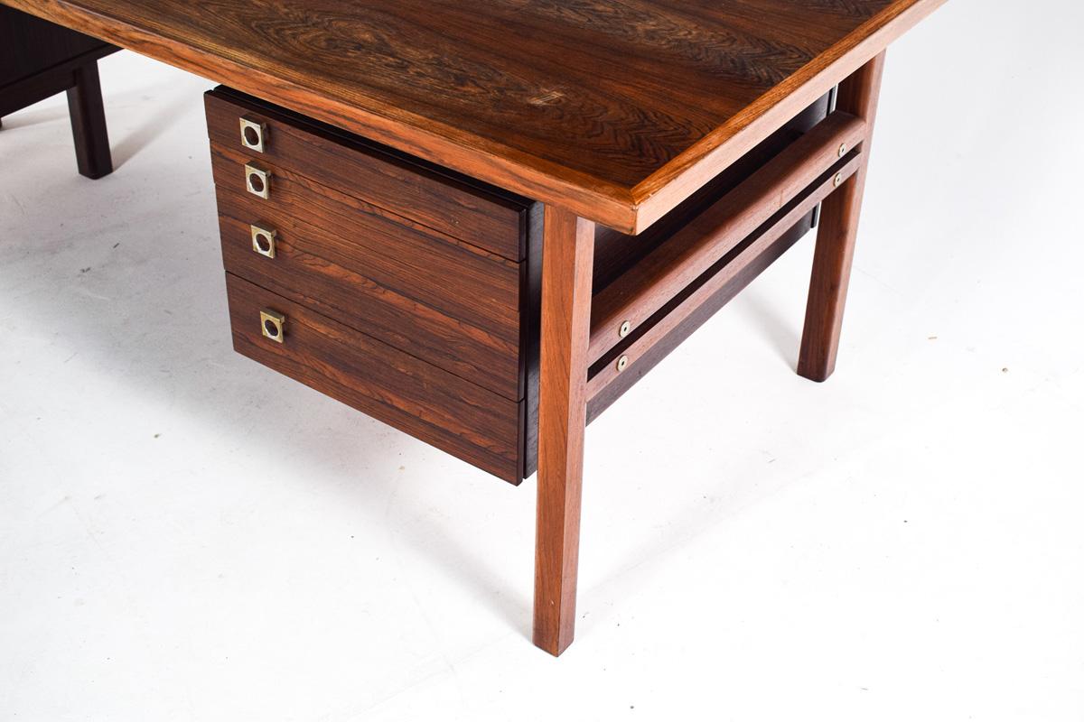 Mid Century Arne Vodder L-Shaped Rosewood Desk for Sibast, 1960 For Sale 3