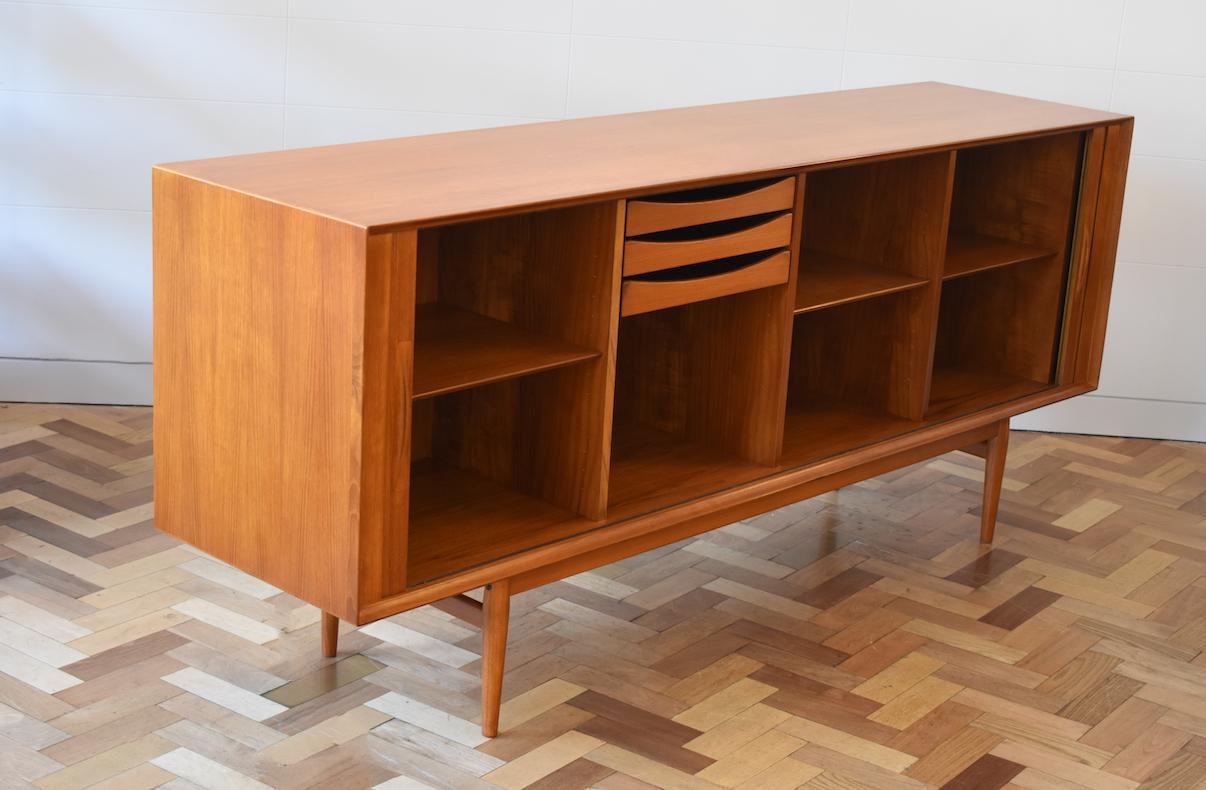 Mid-Century Modern Mid Century Arne Vodder Teak Wood Sideboard / Credenza