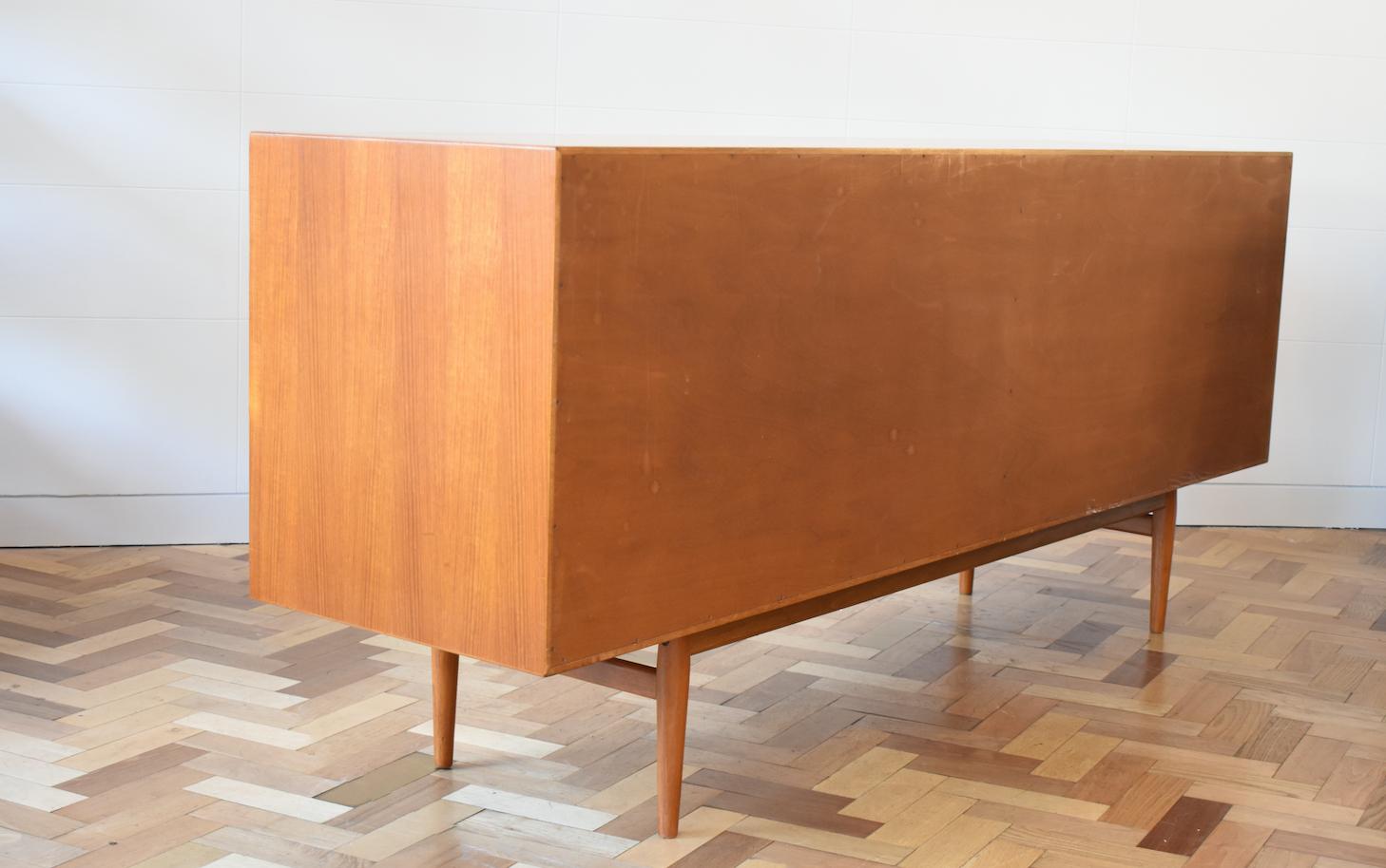 Mid-20th Century Mid Century Arne Vodder Teak Wood Sideboard / Credenza