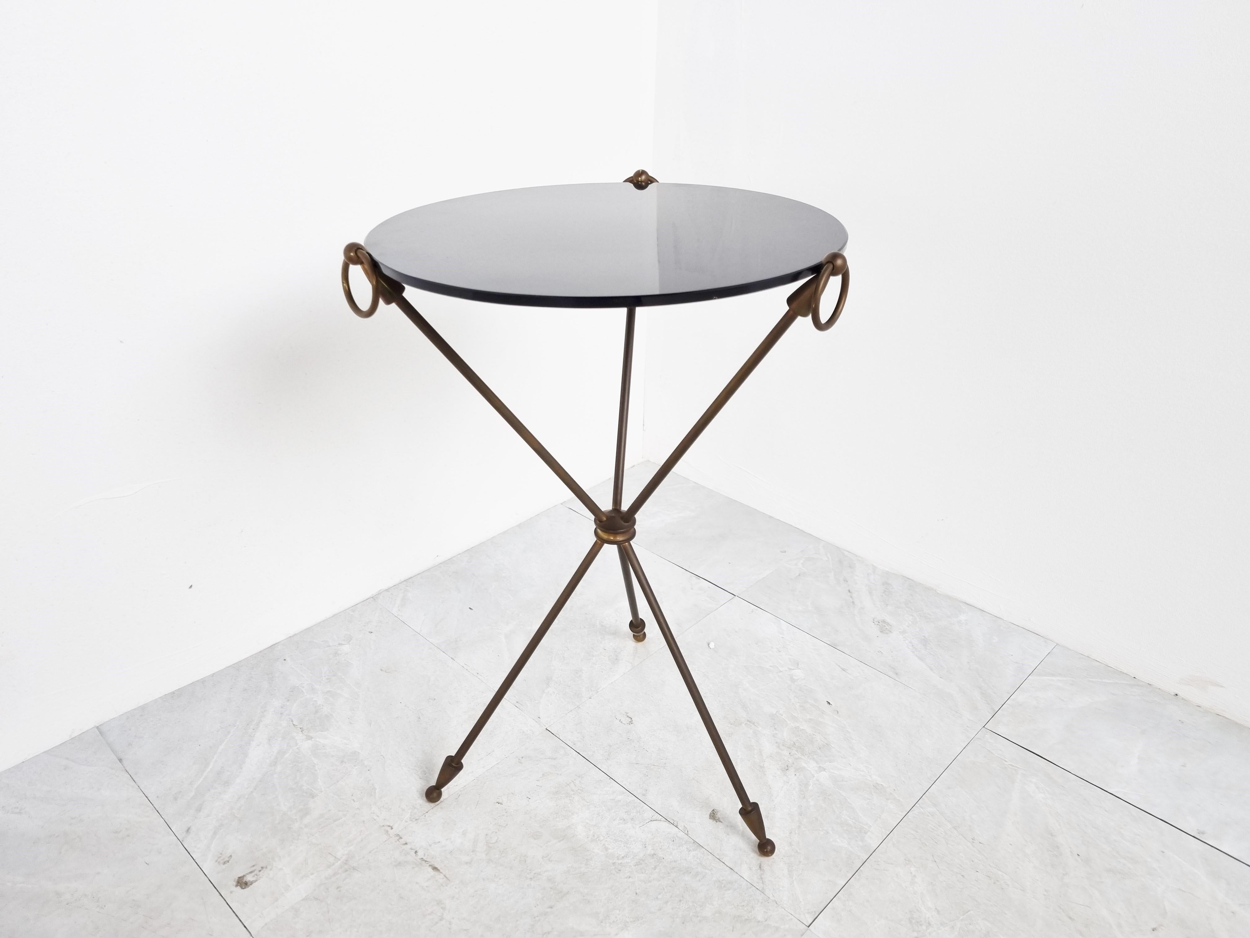 French Mid Century Arrow Side Table, 1960s 
