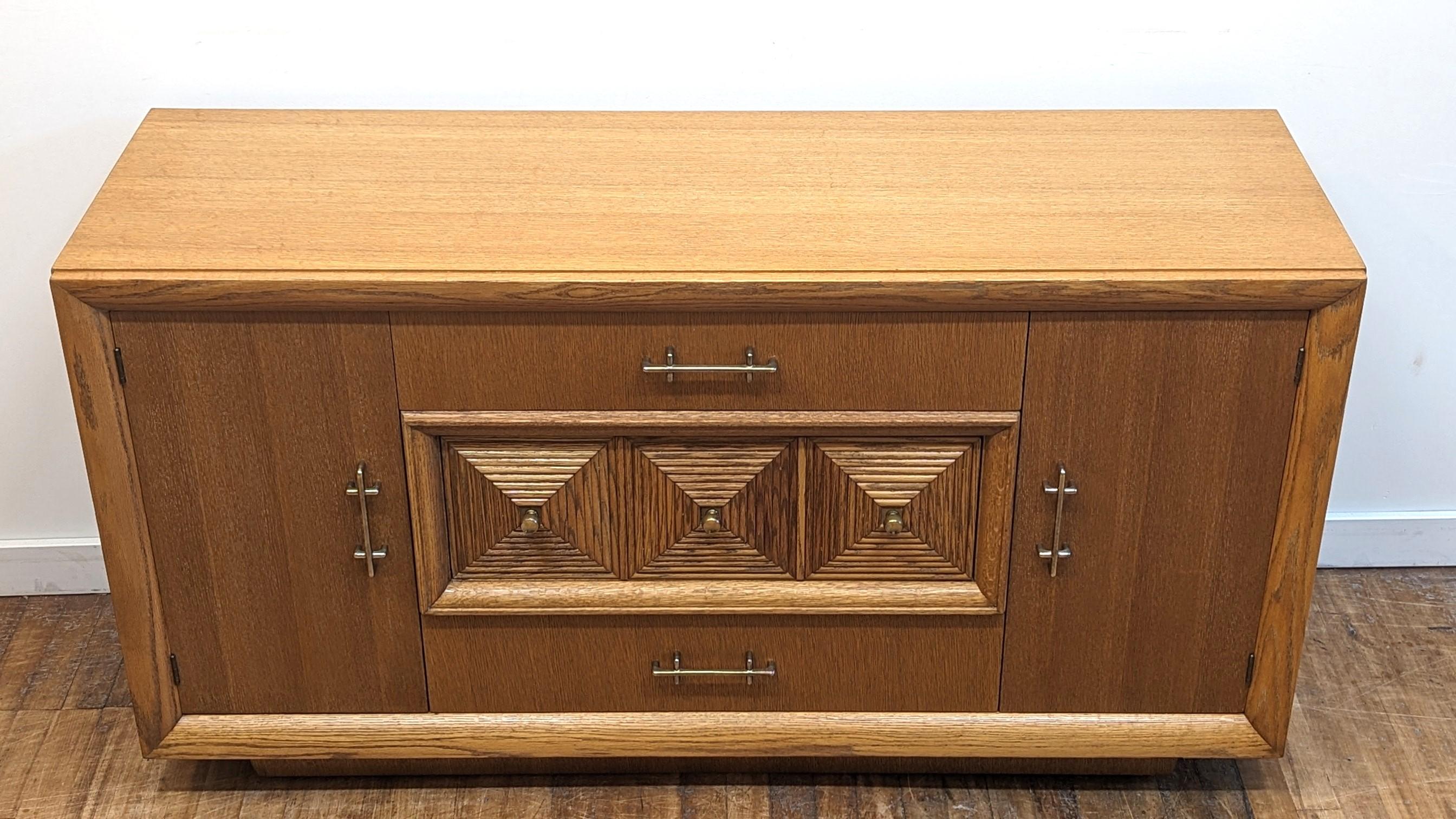 Mid-Century Modern Mid Century Art Deco Credenza Style of Maxime Old For Sale