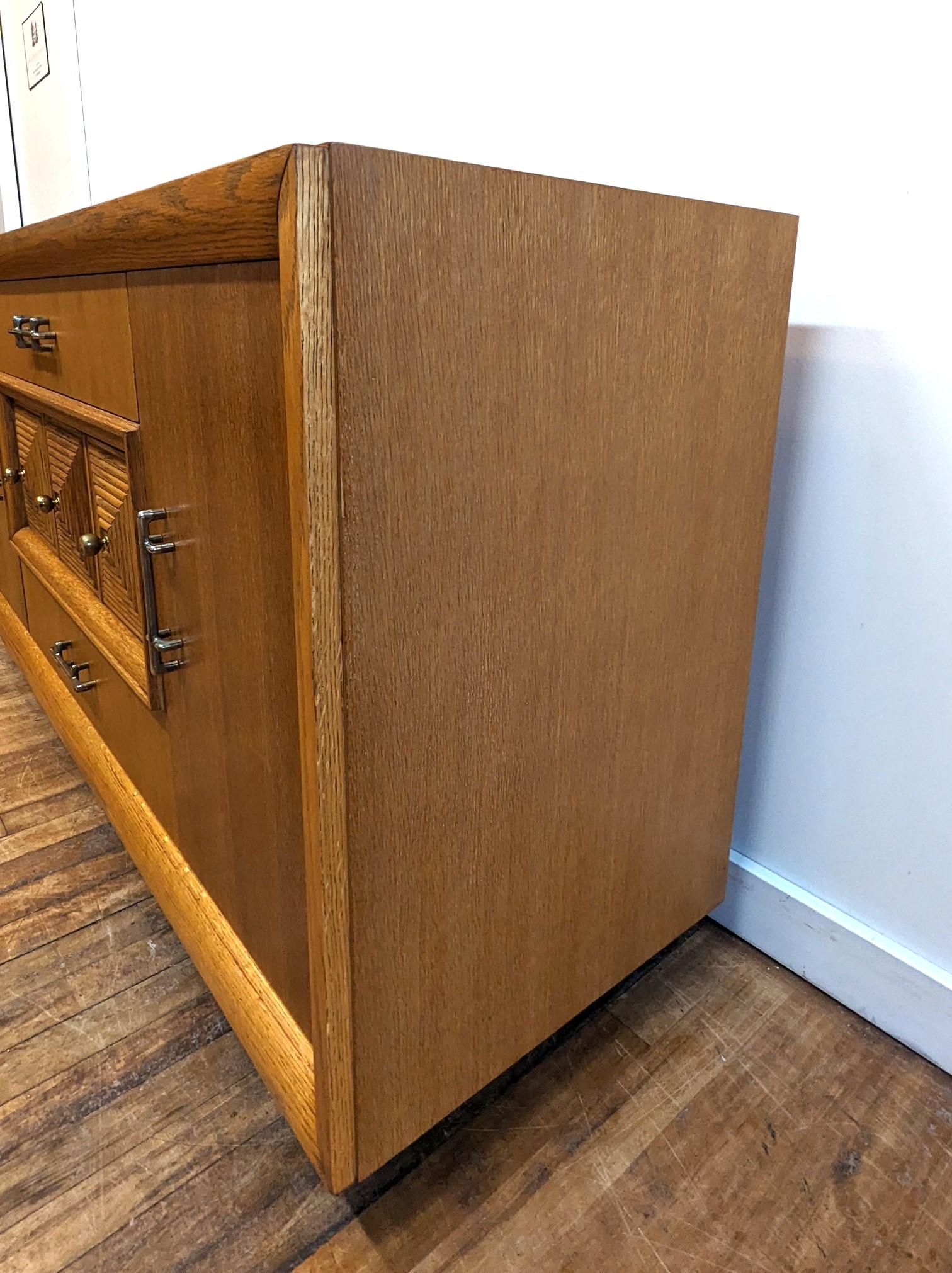 Mid-20th Century Mid Century Art Deco Credenza Style of Maxime Old For Sale