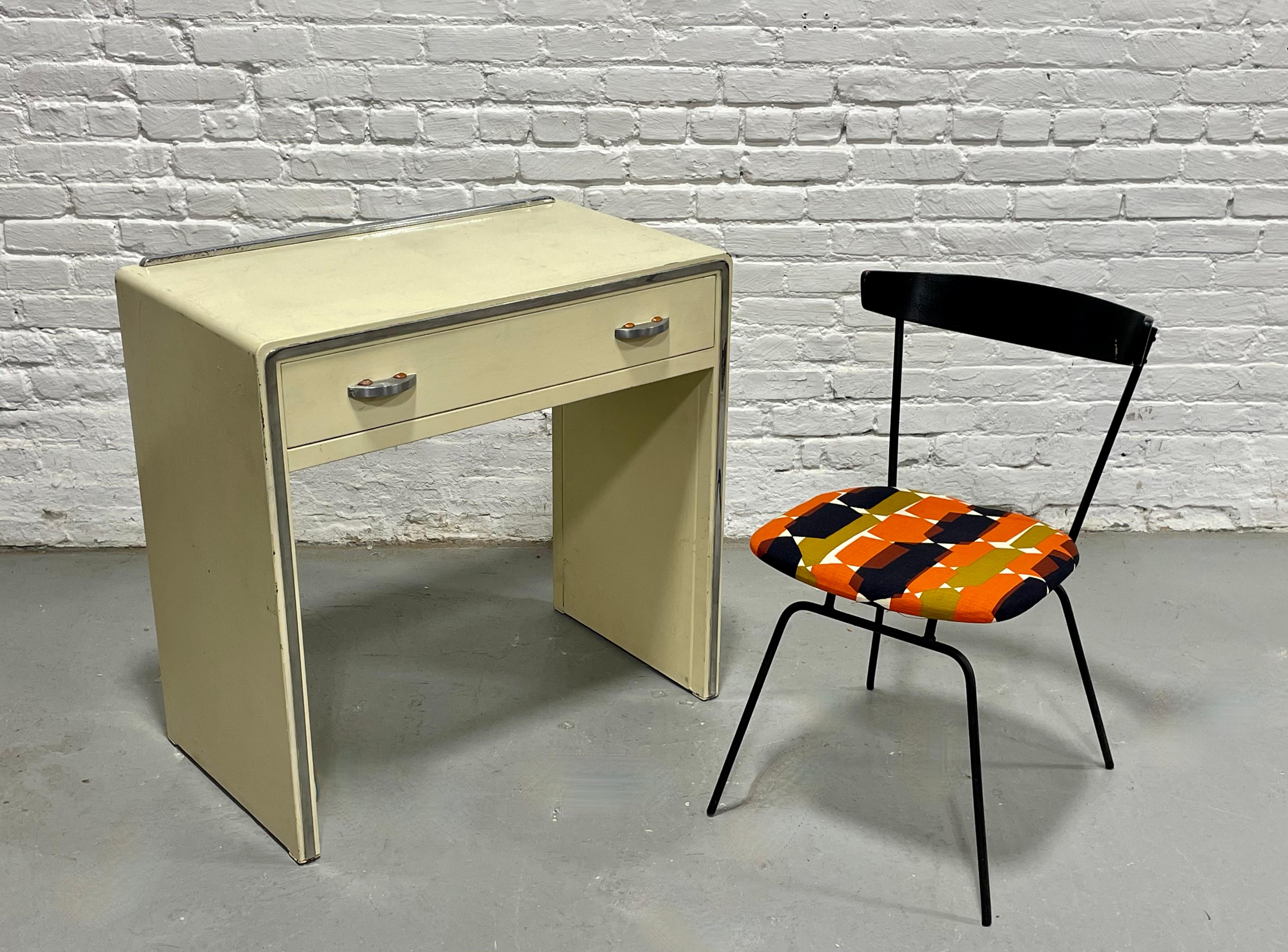 Scrivania/console in metallo di Simmons Furniture Co., 1950 ca. in vendita 4