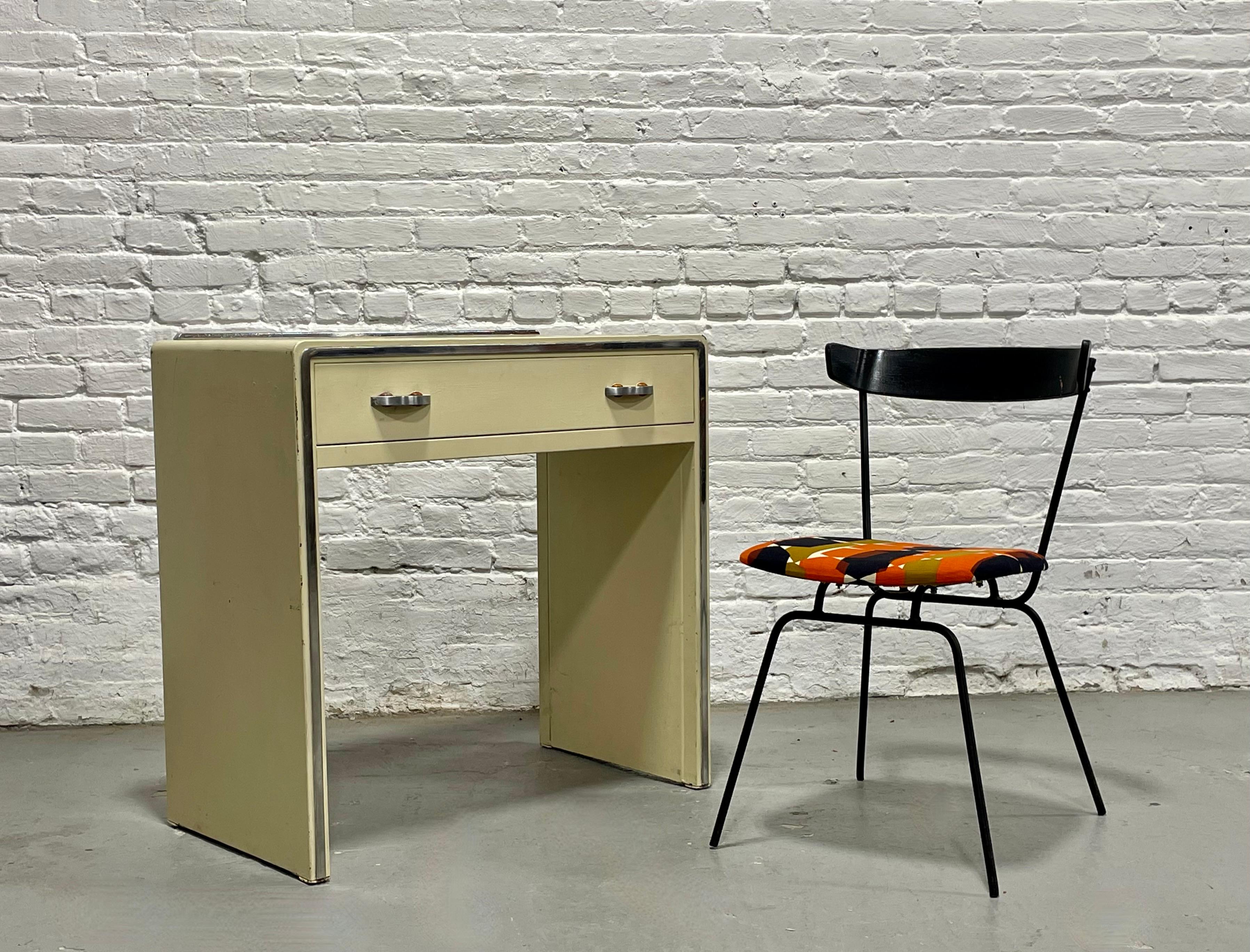 Scrivania/console in metallo di Simmons Furniture Co., 1950 ca. in vendita 3