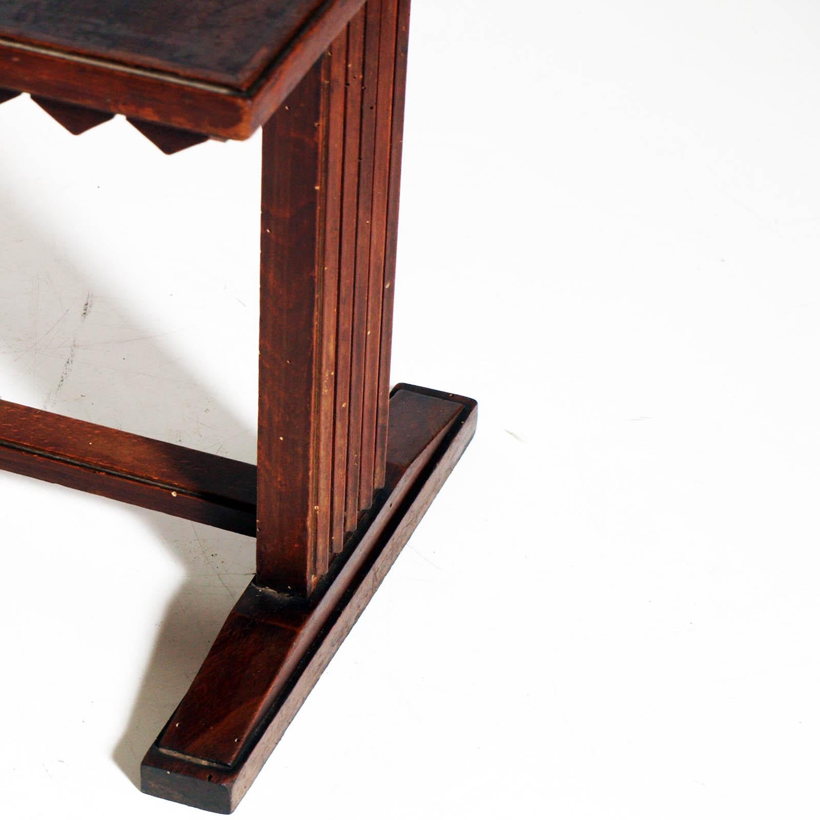 bar stool as nightstand
